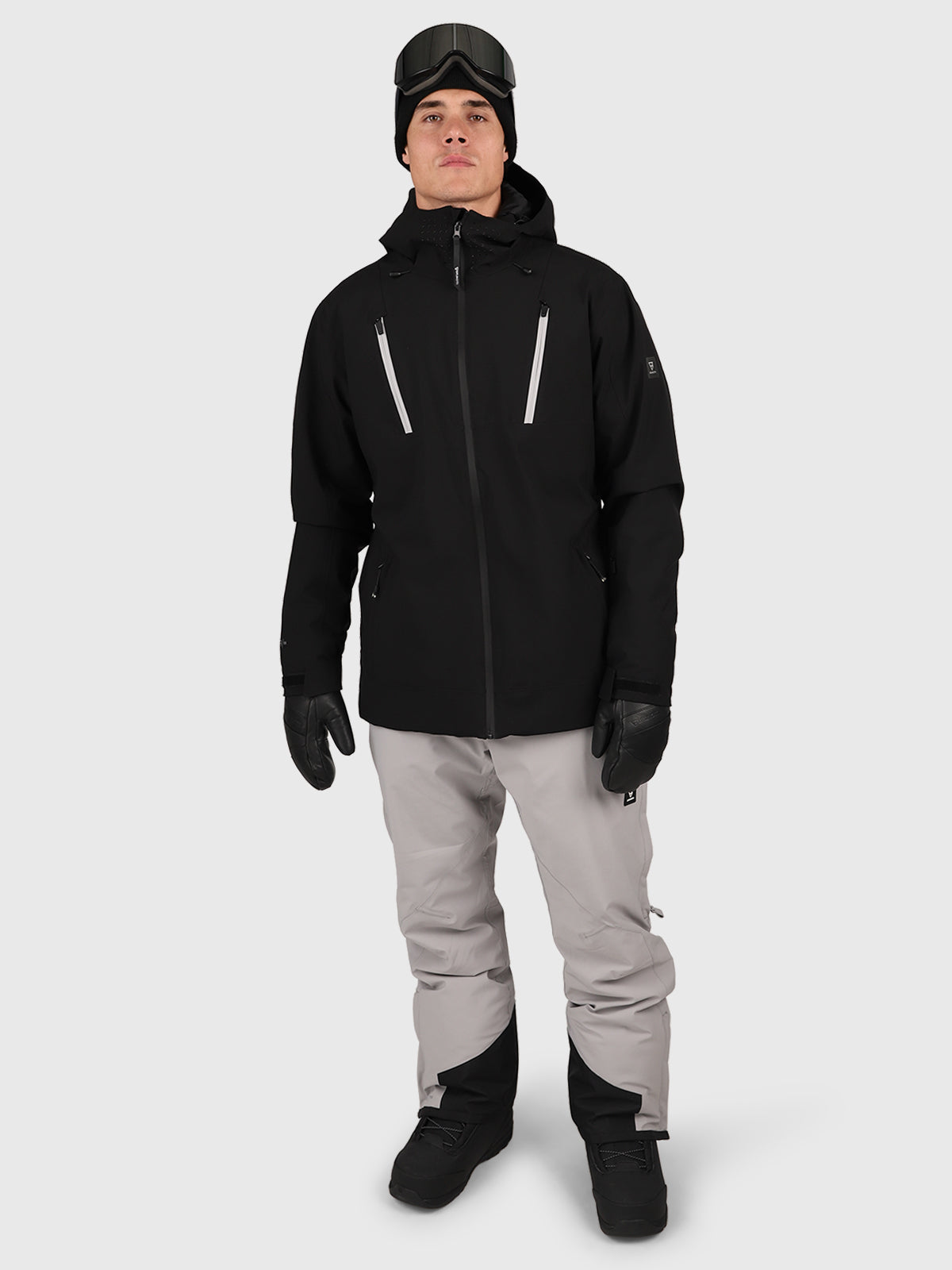 Morrow Heren Ski Jas | Zwart