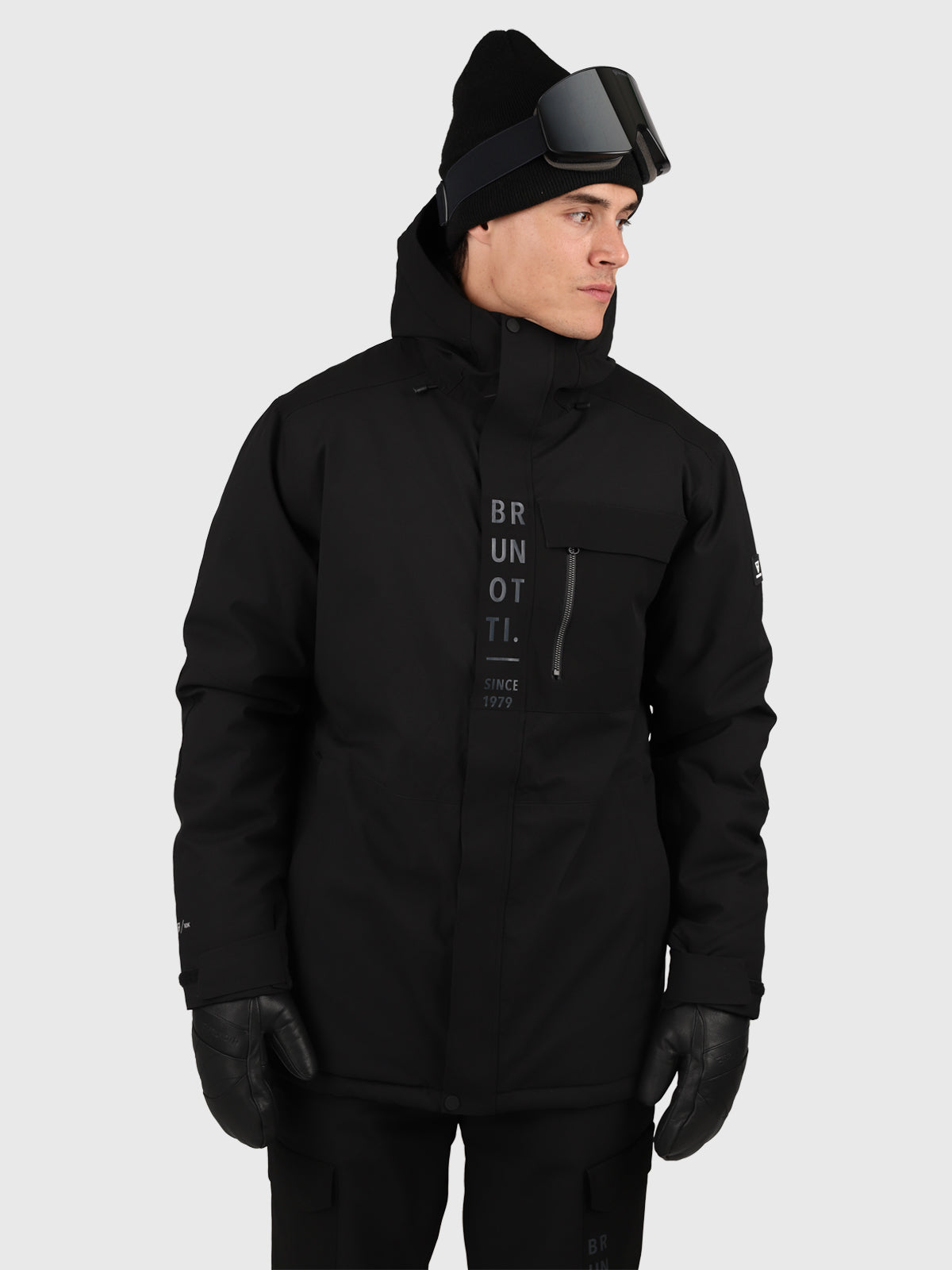 Boyd Herren Skijacke | Schwarz