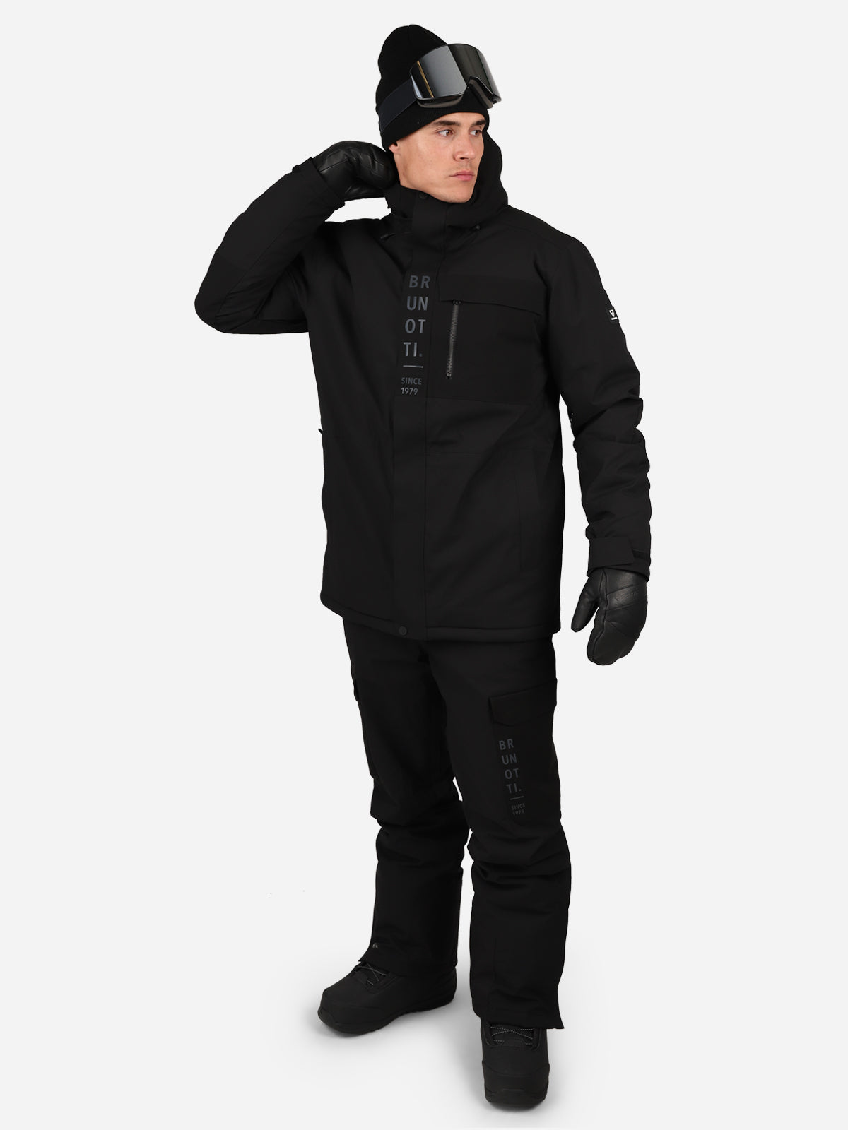 Boyd Herren Skijacke | Schwarz