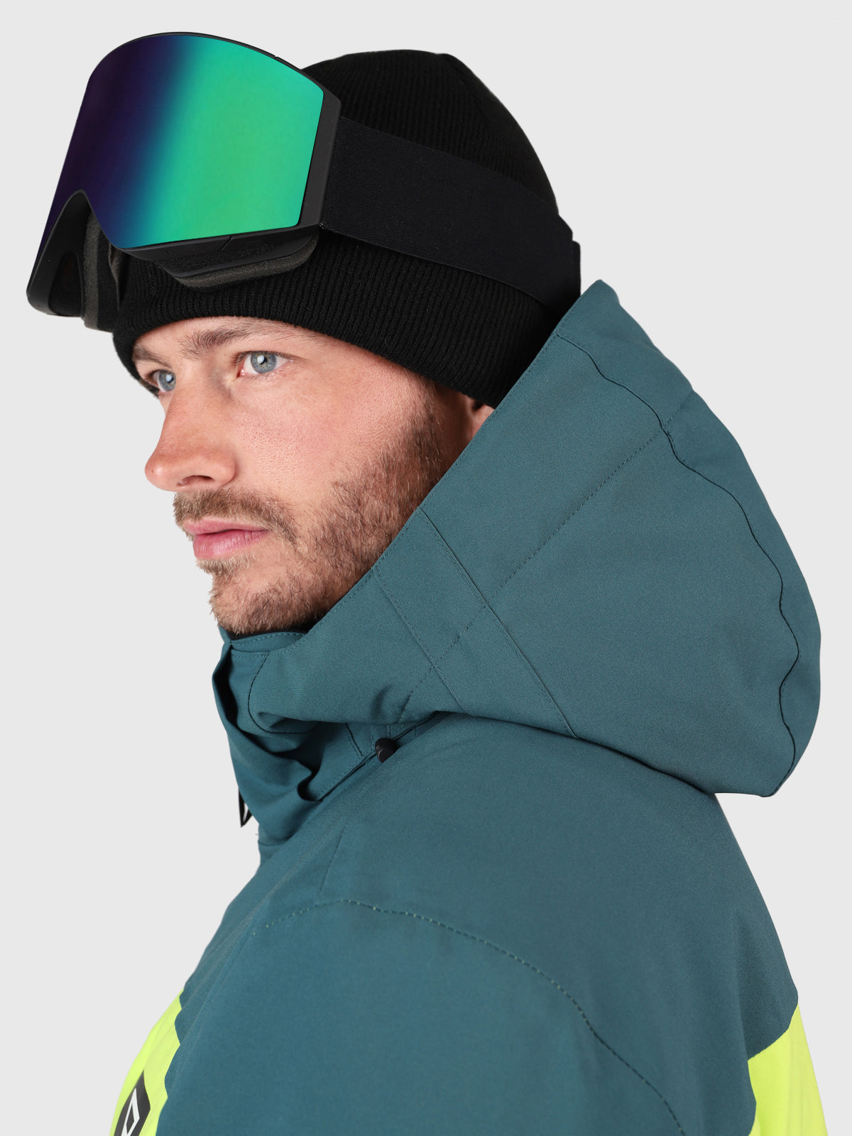 Aratin Men Snow Jacket | Fuel Green