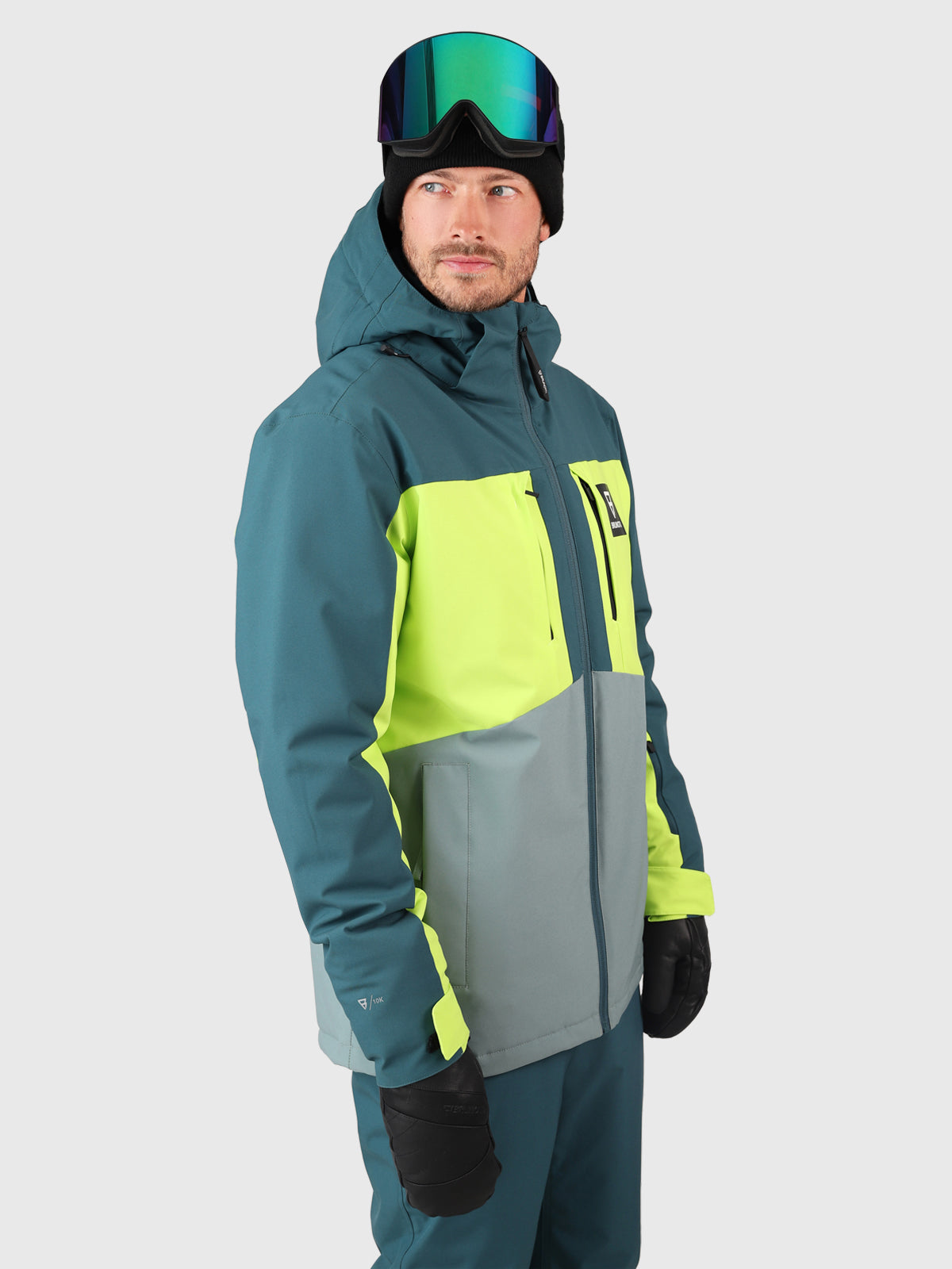 Aratin Men Snow Jacket | Fuel Green