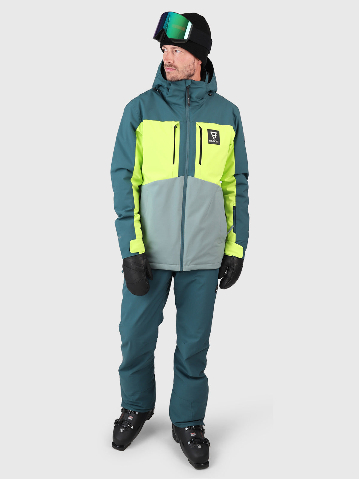 Aratin Men Snow Jacket | Fuel Green