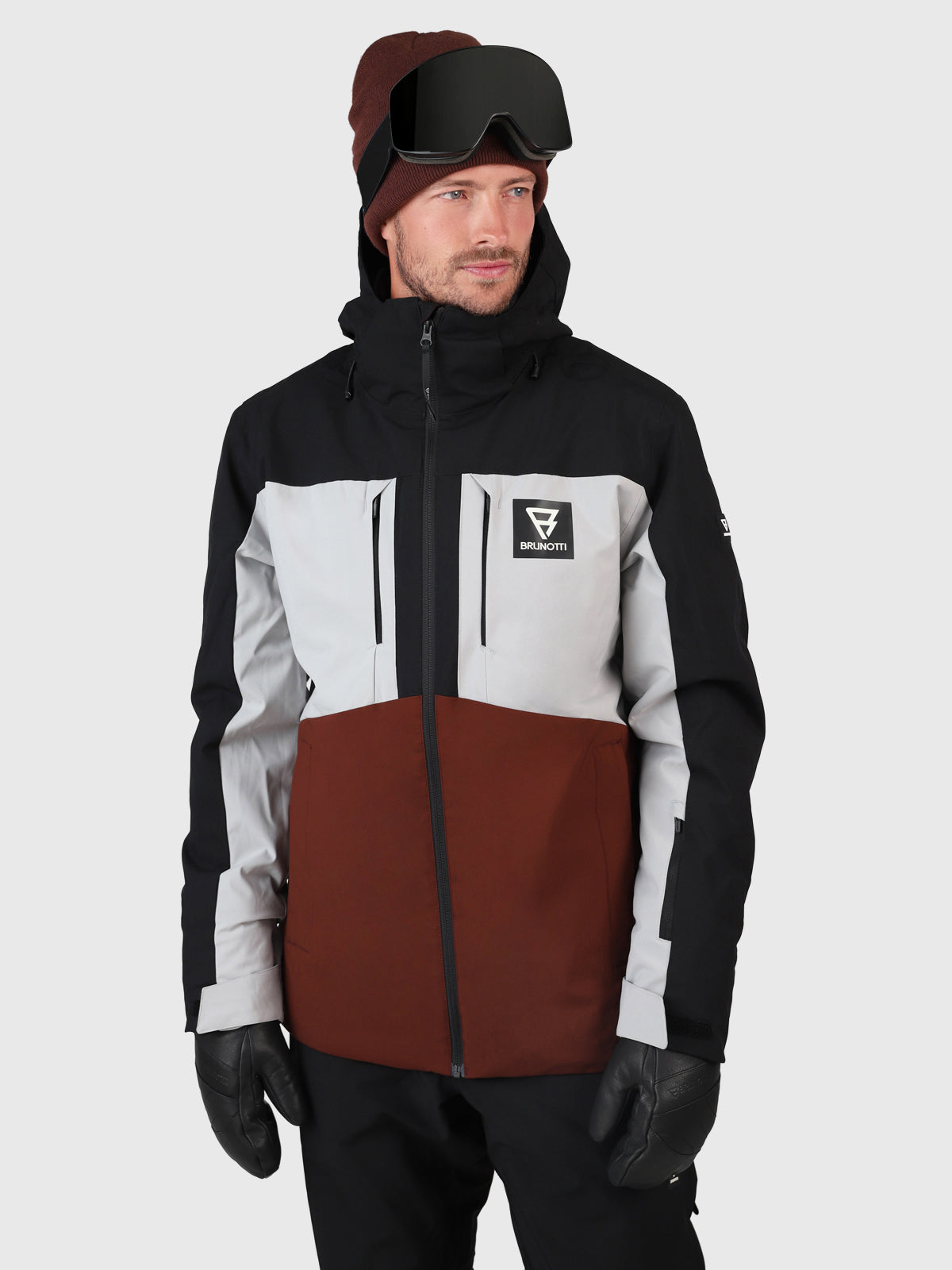 Aratin Men Snow Jacket | Black