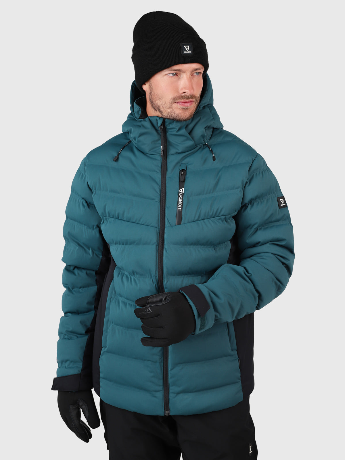 Sanclair Men Puffer Snow Jacket | Fuel Green