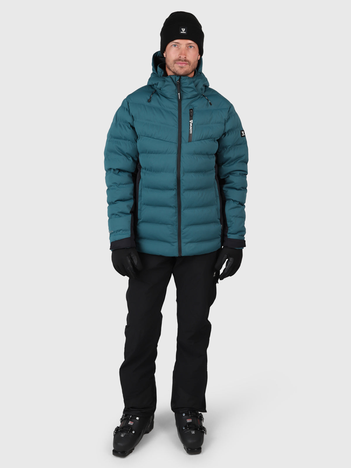 Sanclair Men Puffer Snow Jacket | Fuel Green