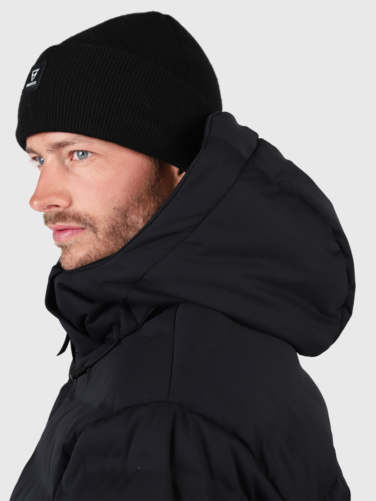 Sanclair Herren Puffer Skijacke | Black