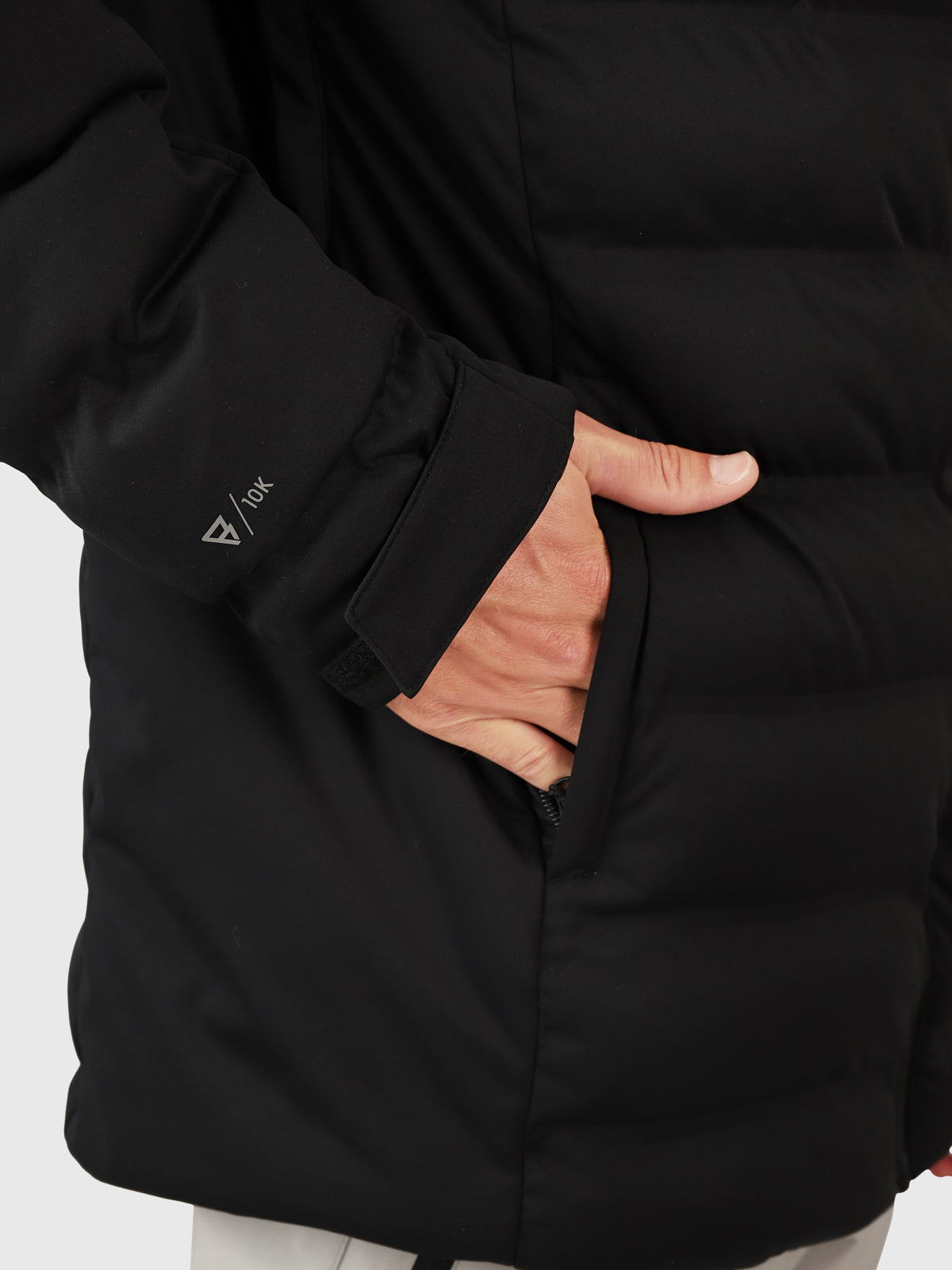 Sanclair Men Puffer Snow Jacket | Black