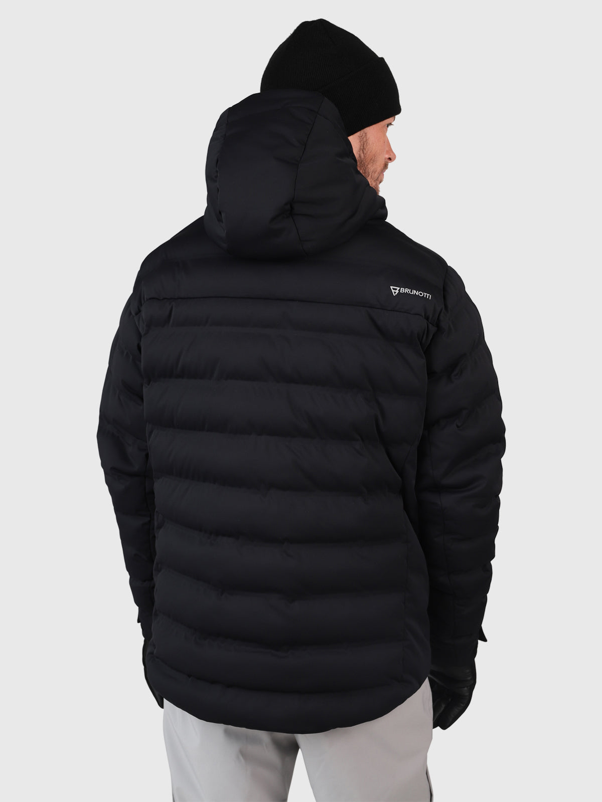 Sanclair Men Puffer Snow Jacket | Black