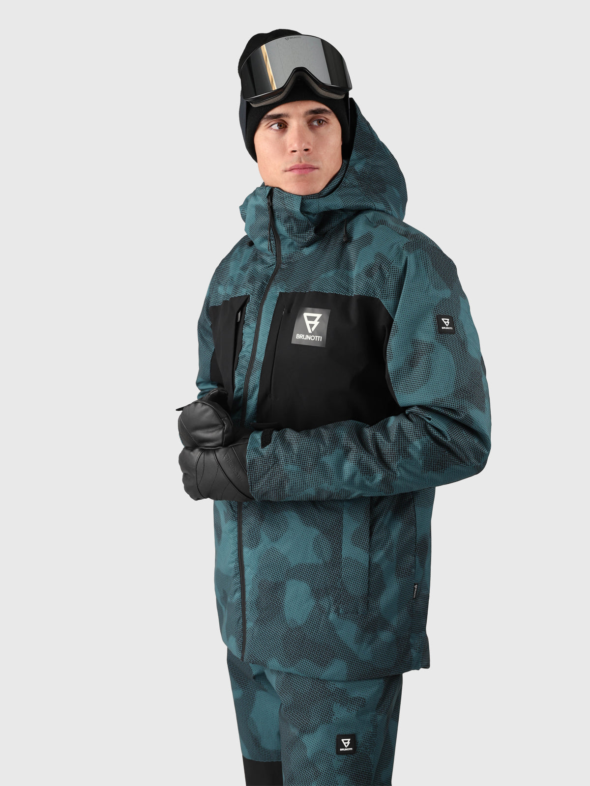 Reborn Herren Skijacke | Fuel Green