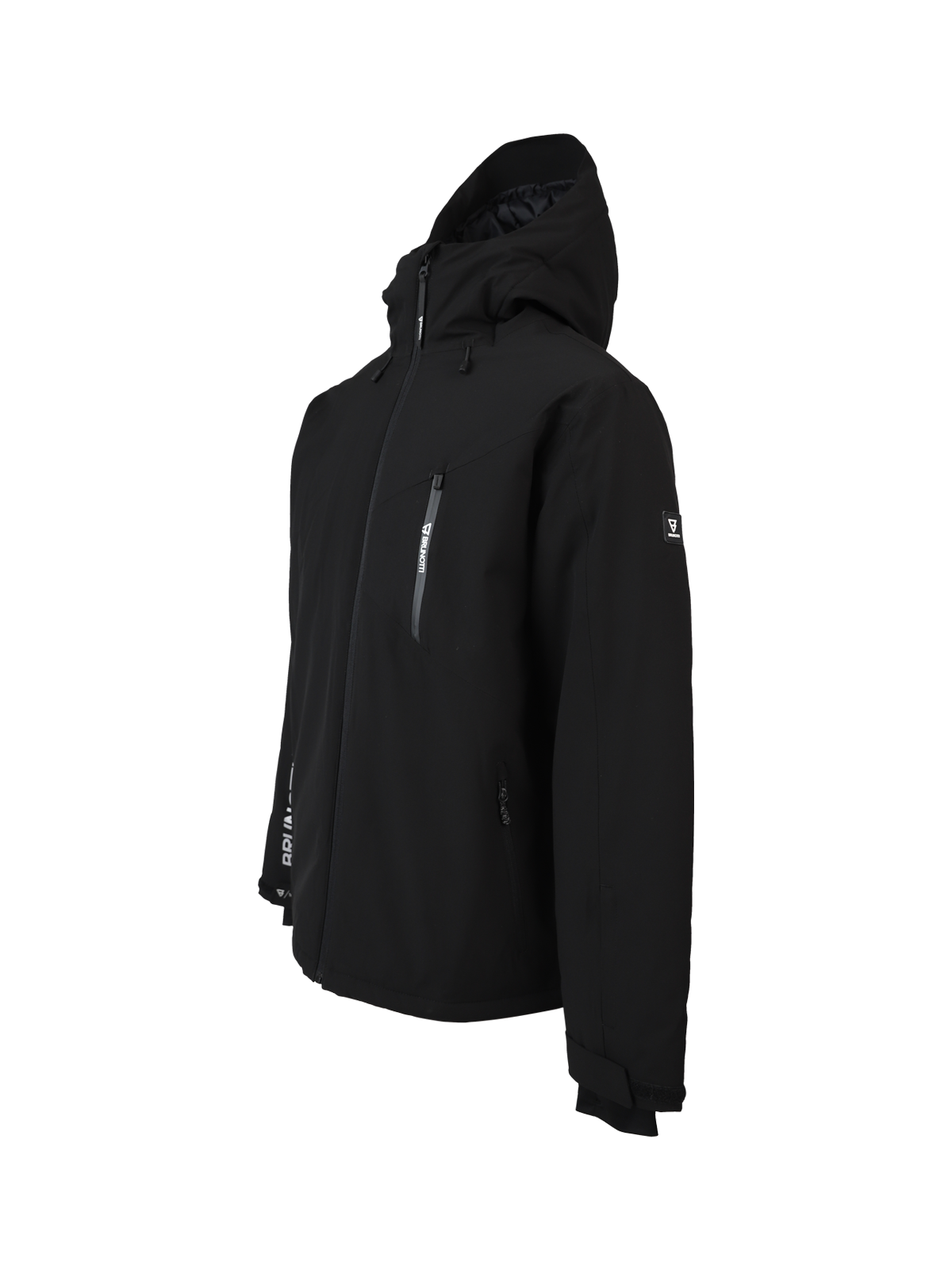 Navigatonio Men Snow Jacket | Black