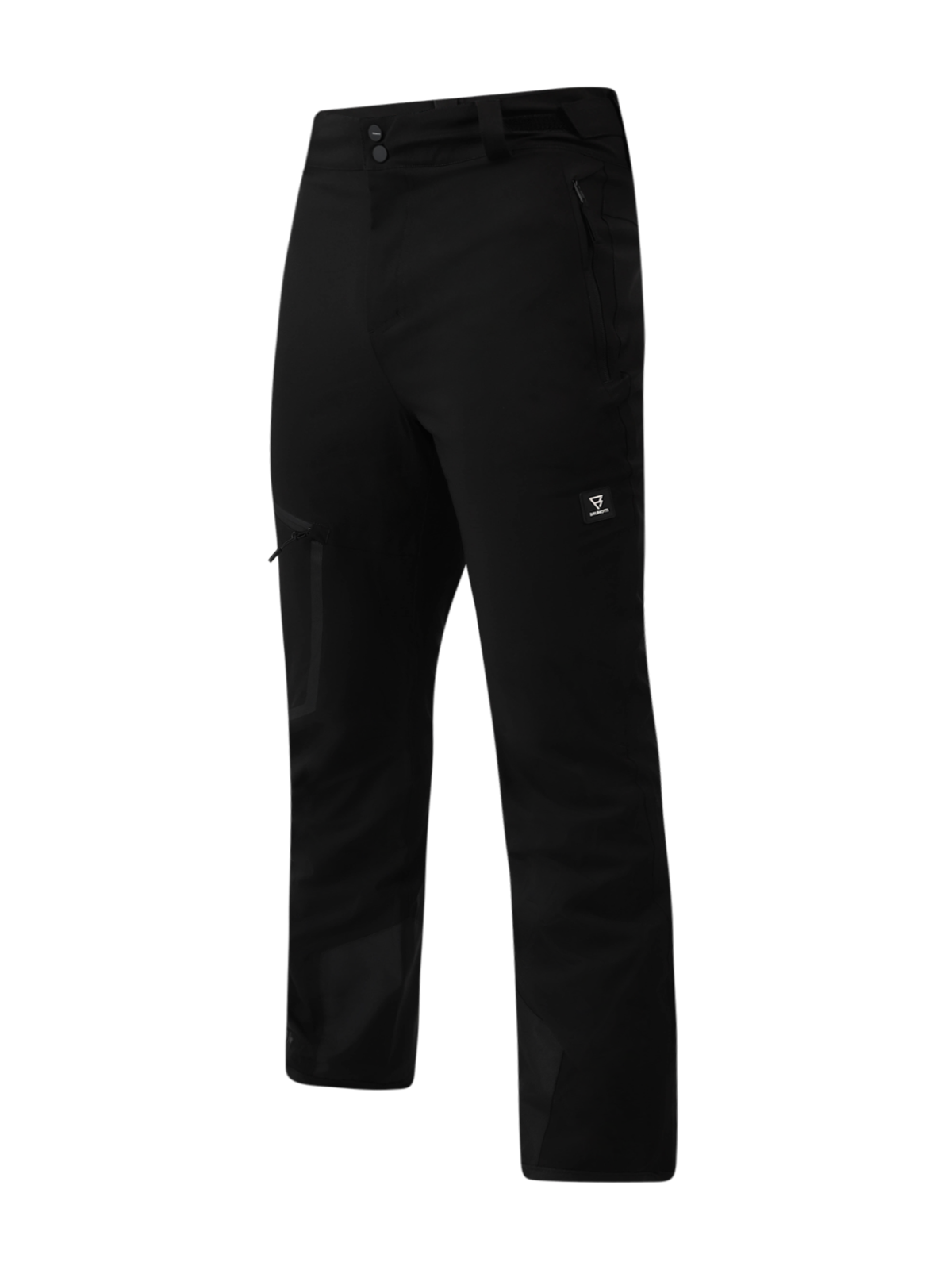 Kaiden Men Softshell Snow Pants | Black