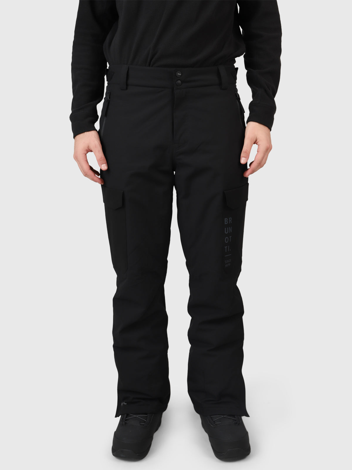 Jamee Men Snow Pants | Black