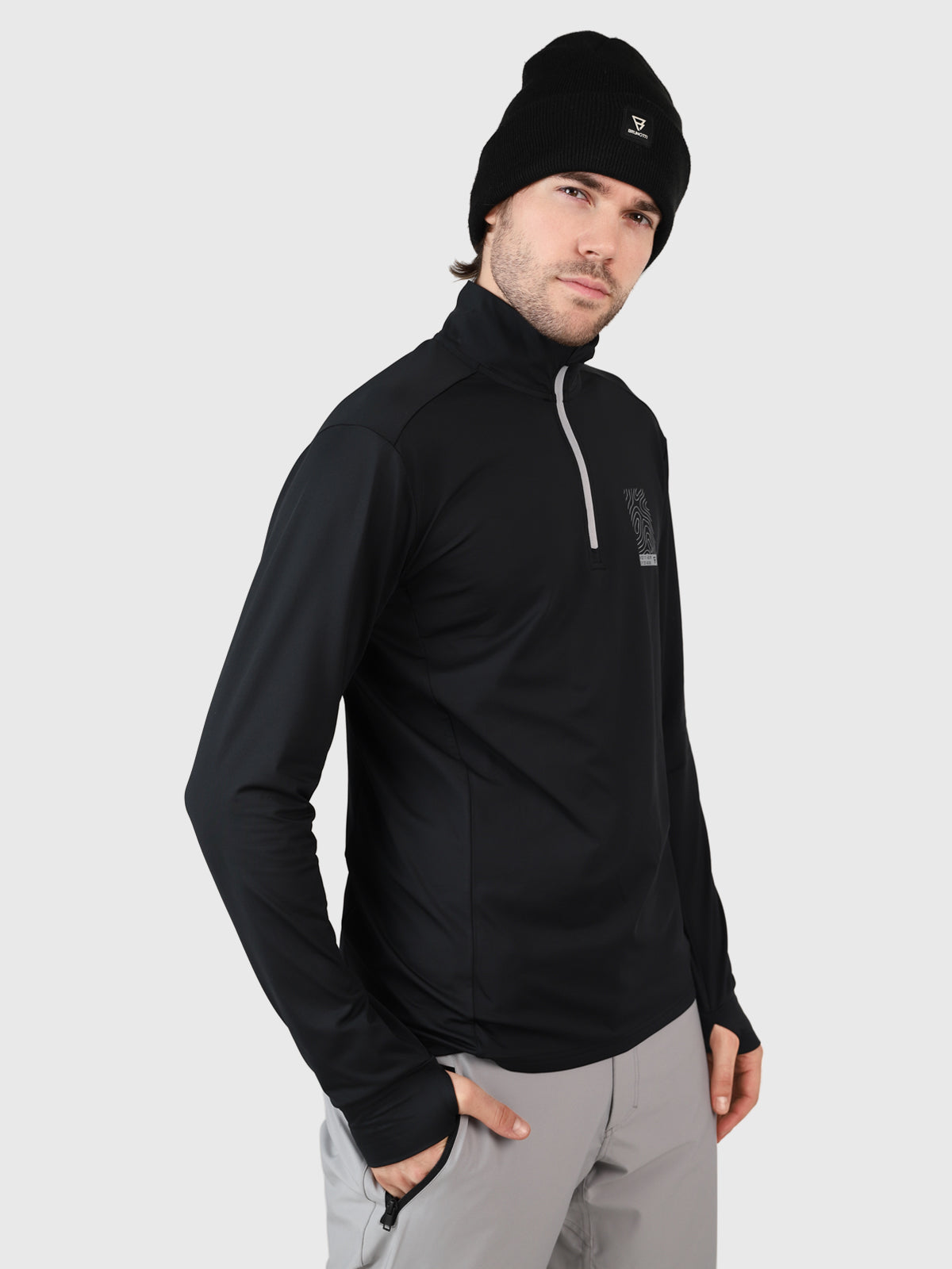 Torino Men Polygiene Fleece | Black