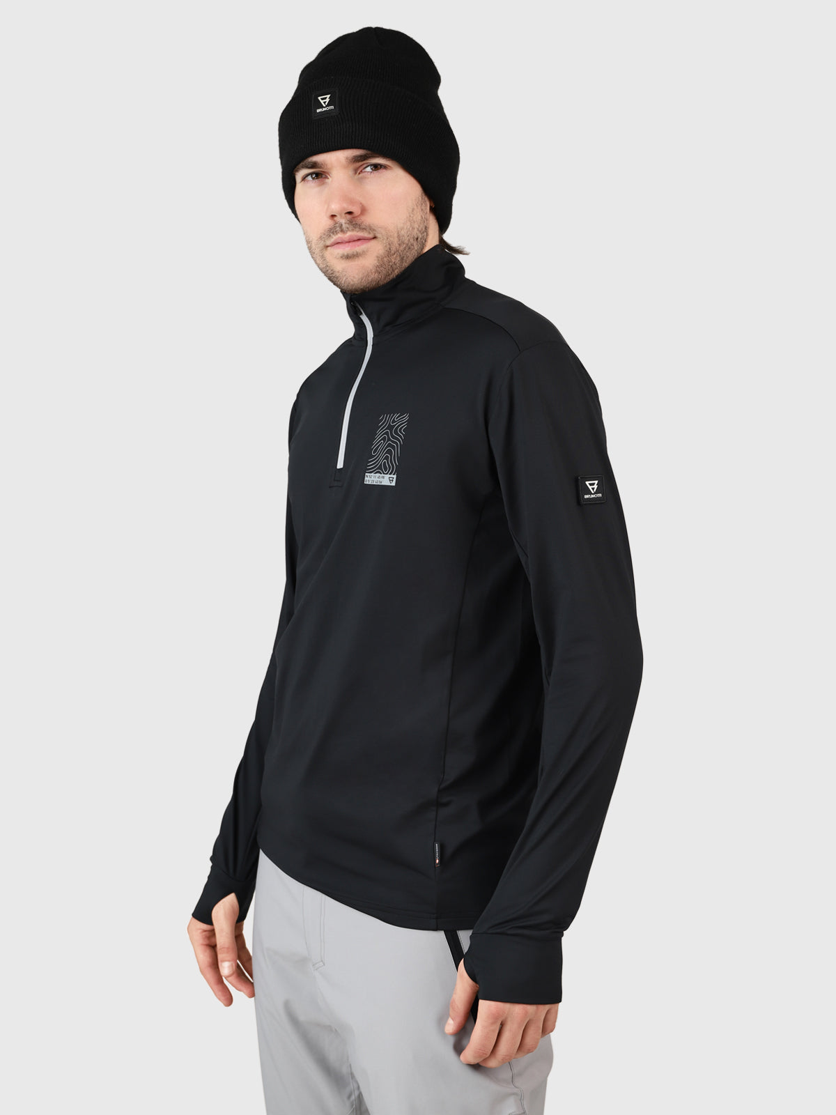 Torino Men Polygiene Fleece | Black