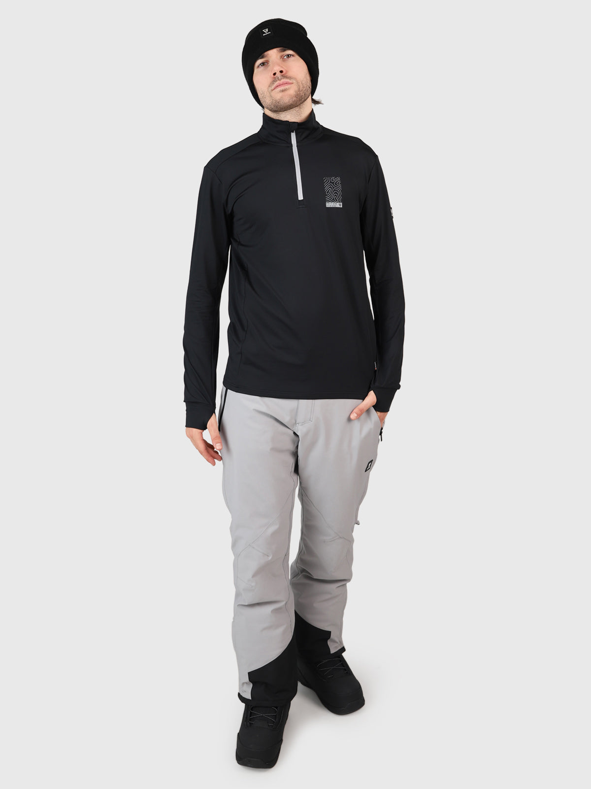 Torino Men Polygiene Fleece | Black