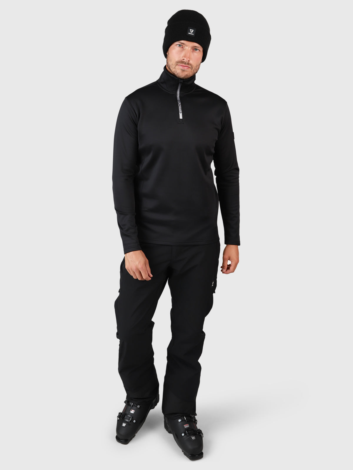 Heros Heren Fleece | Black