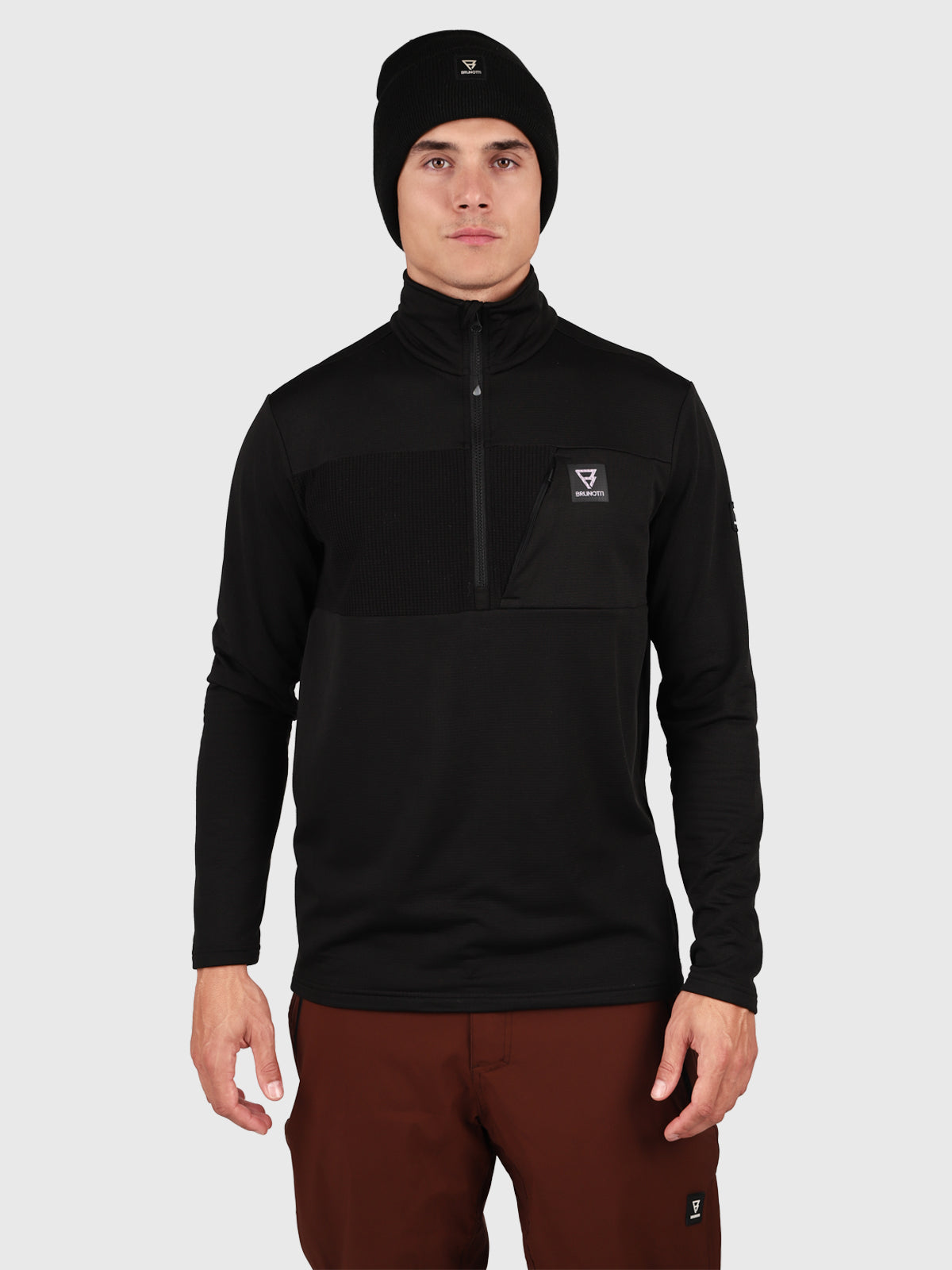 Mattia Men Fleece | Black