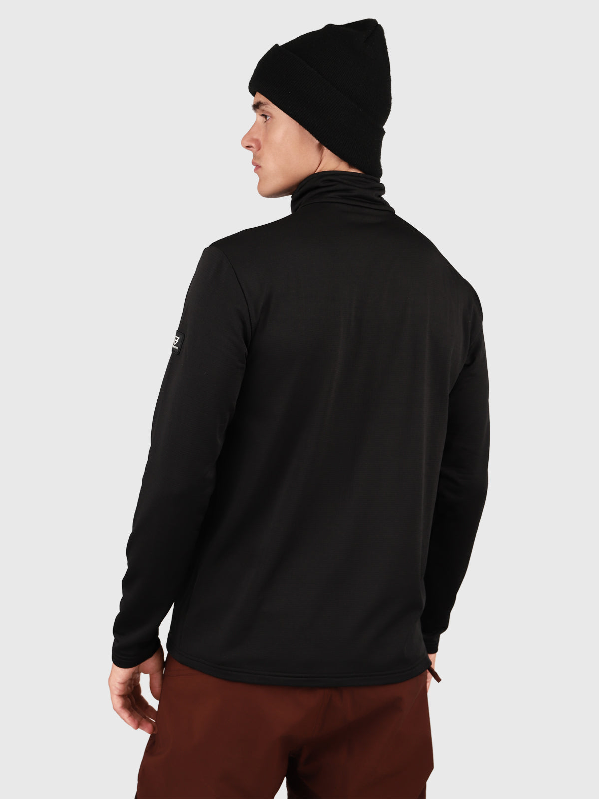 Mattia Heren Fleece | Zwart