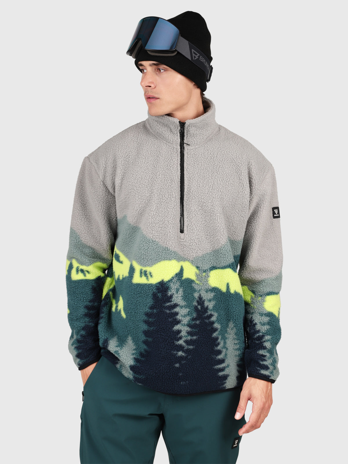 Rodrigo-Mountain Herren Fleece | Fuel Green