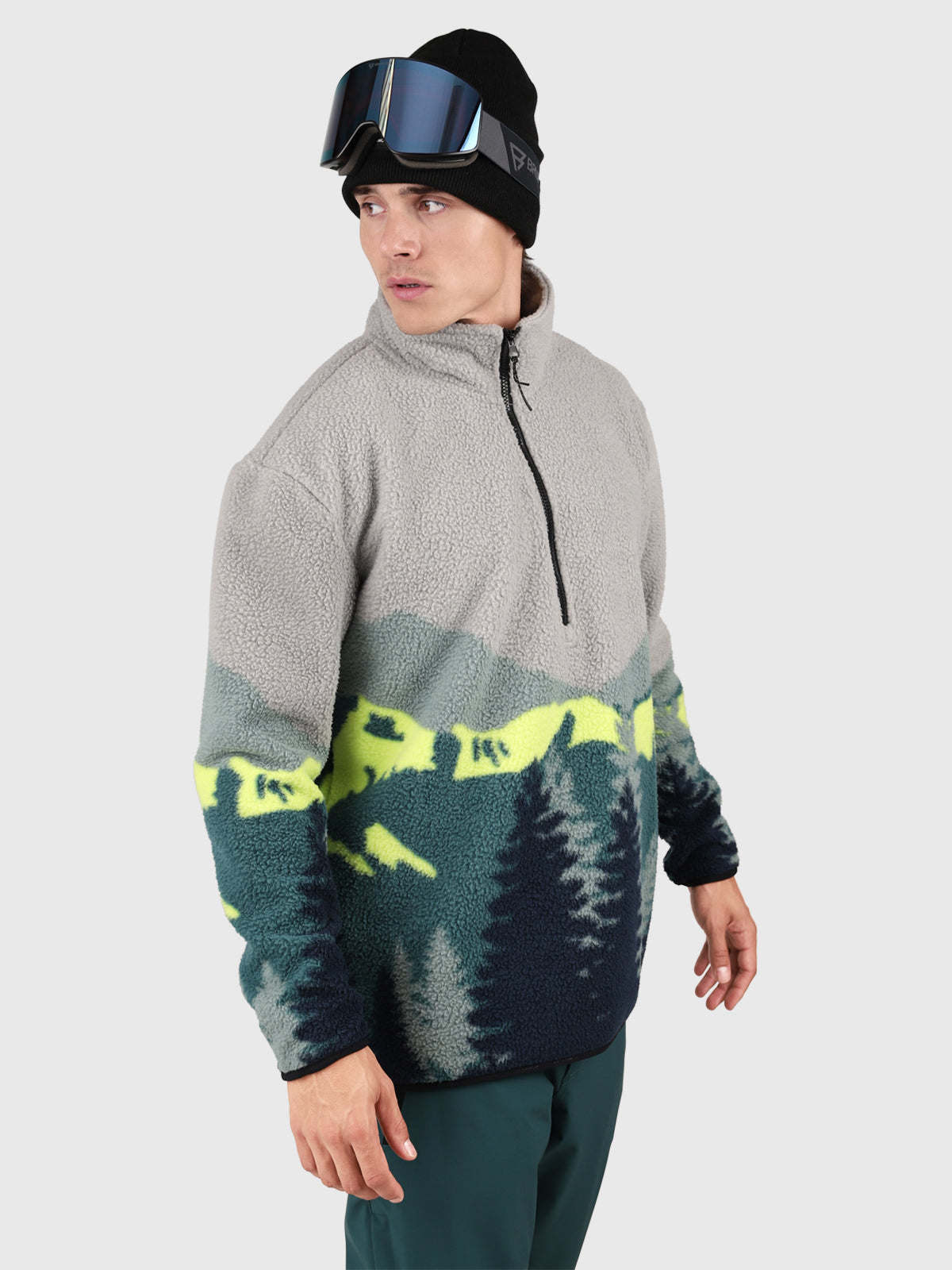 Rodrigo-Mountain Men Fleece | Fuel Green