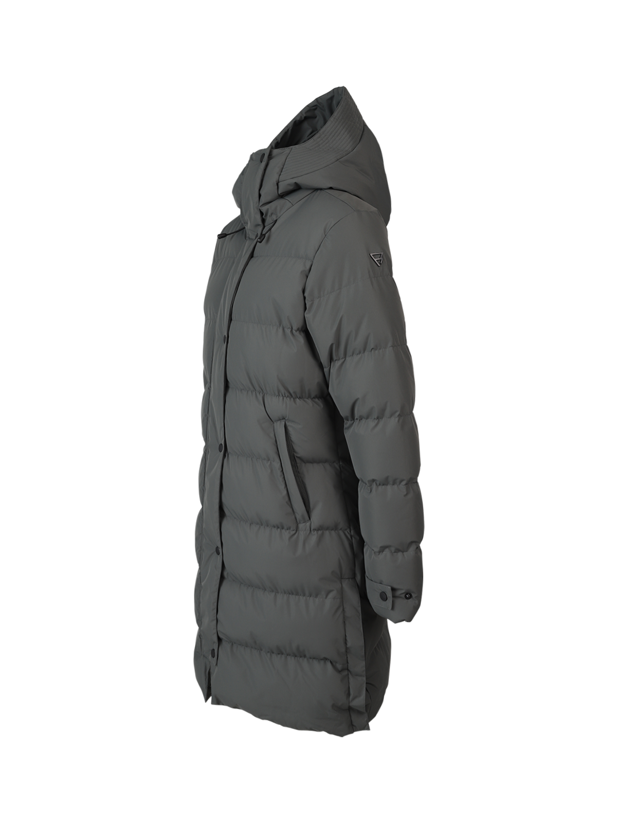 Madwell Damen Puffer Mantel | Mud Green