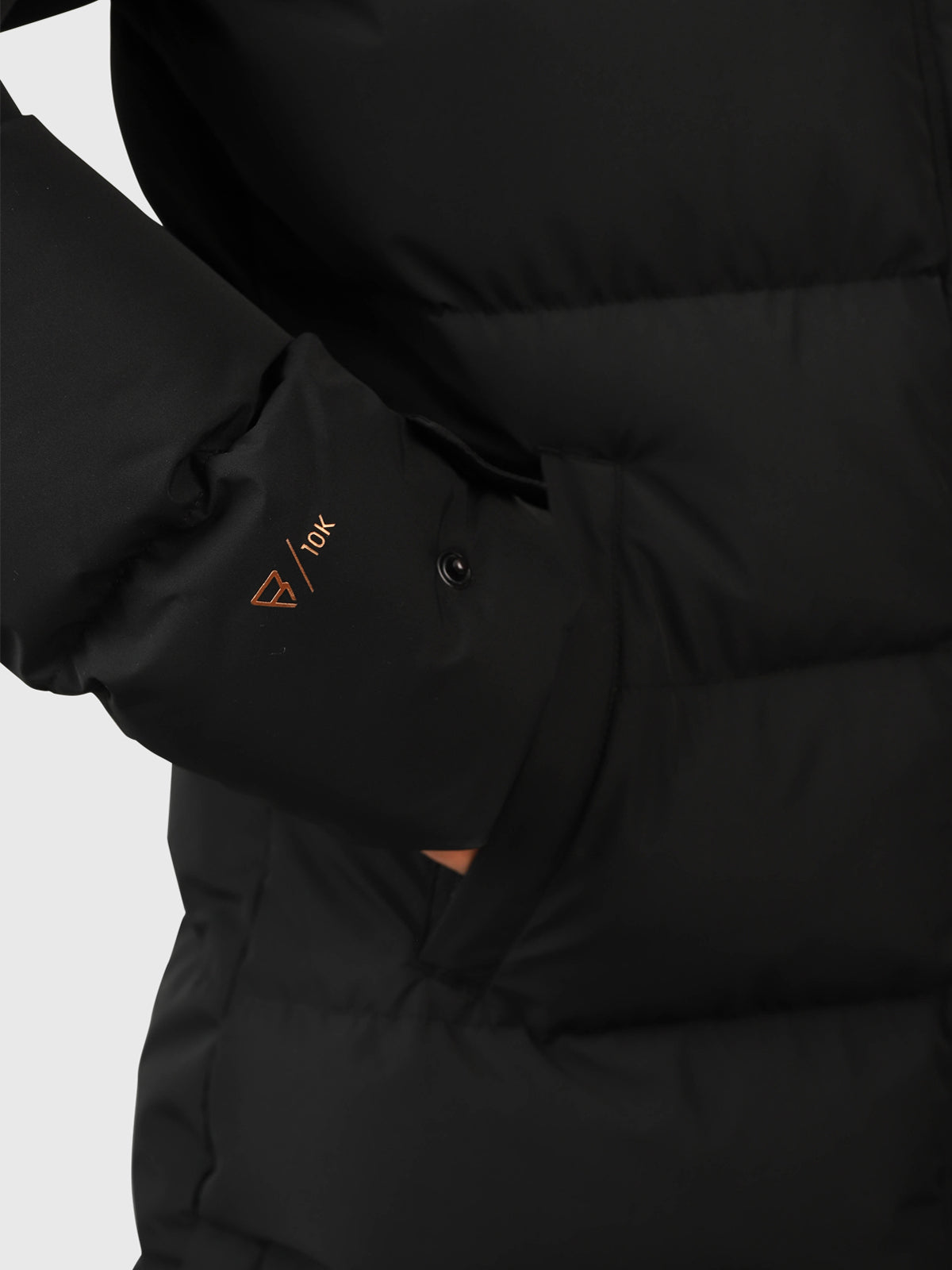 Madwell Damen Puffer Mantel | Schwarz