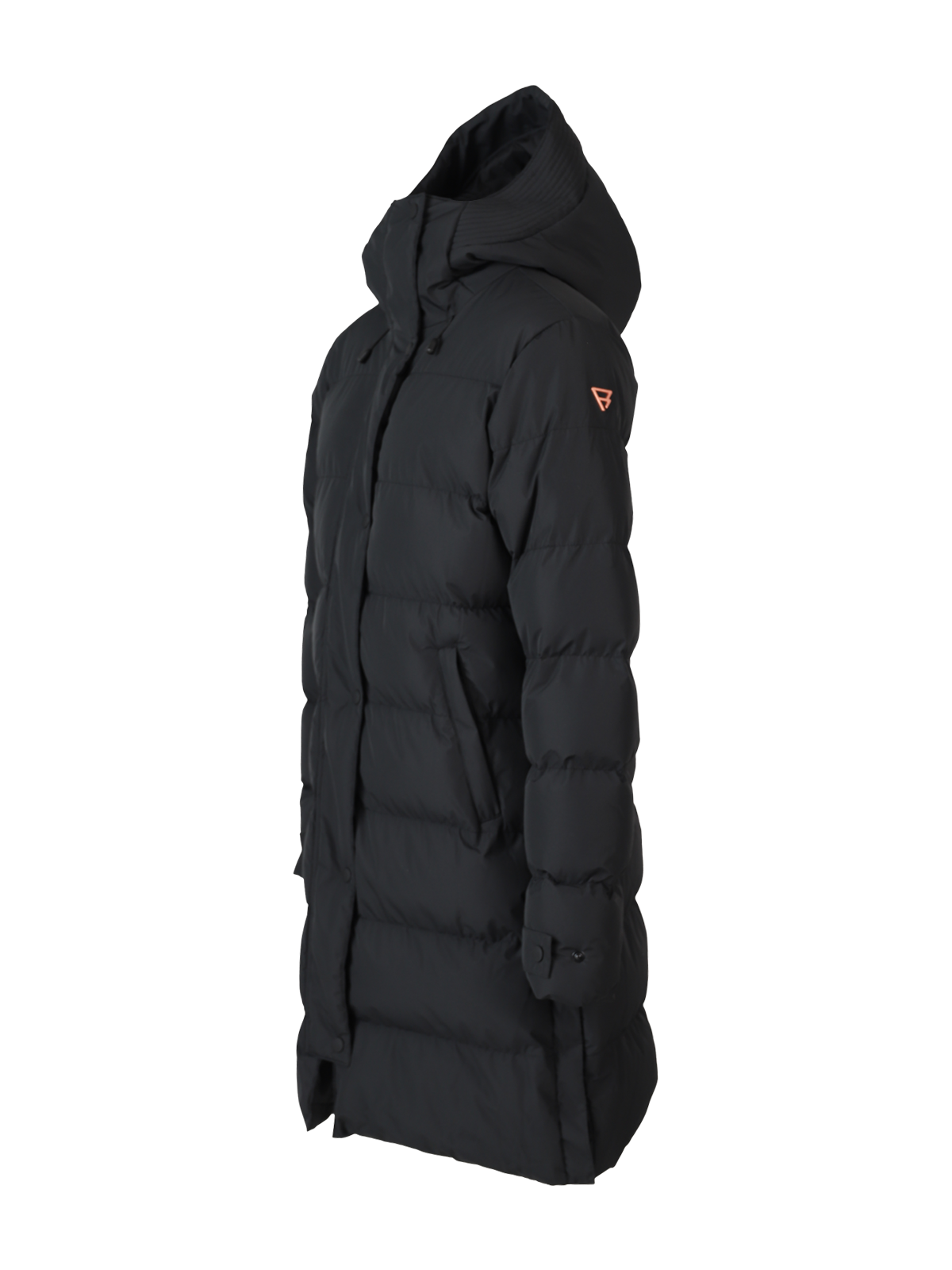 Madwell Damen Puffer Mantel | Schwarz