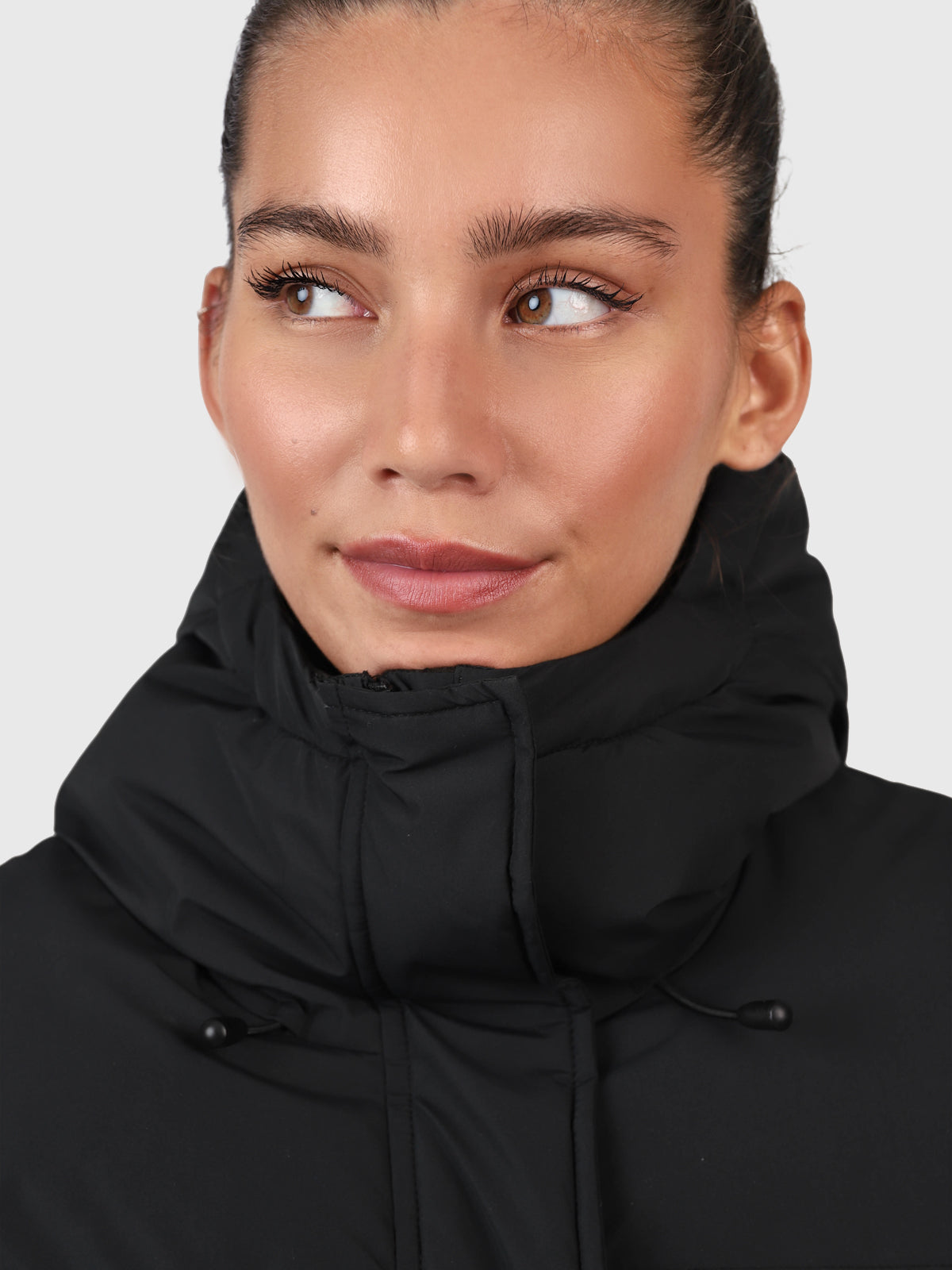 Miri Damen Puffer Jacke | Schwarz