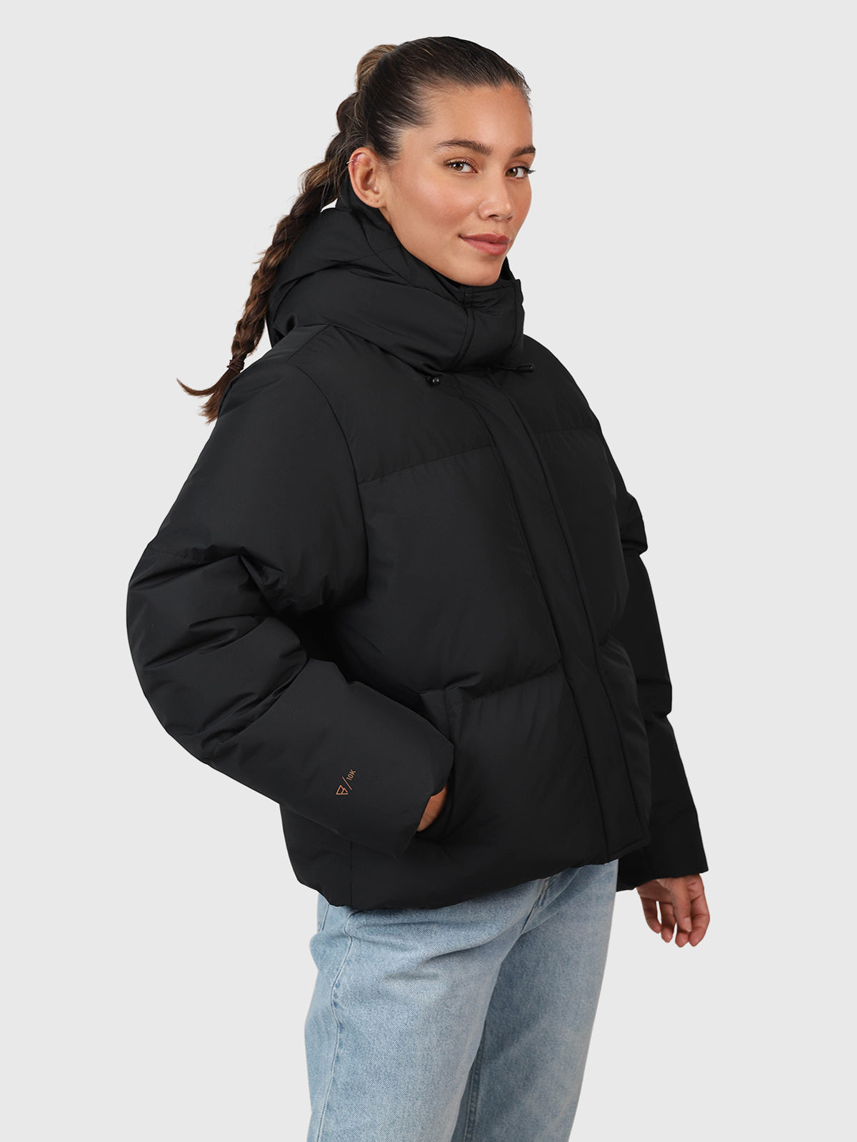 Miri Dames Puffer Jas | Zwart