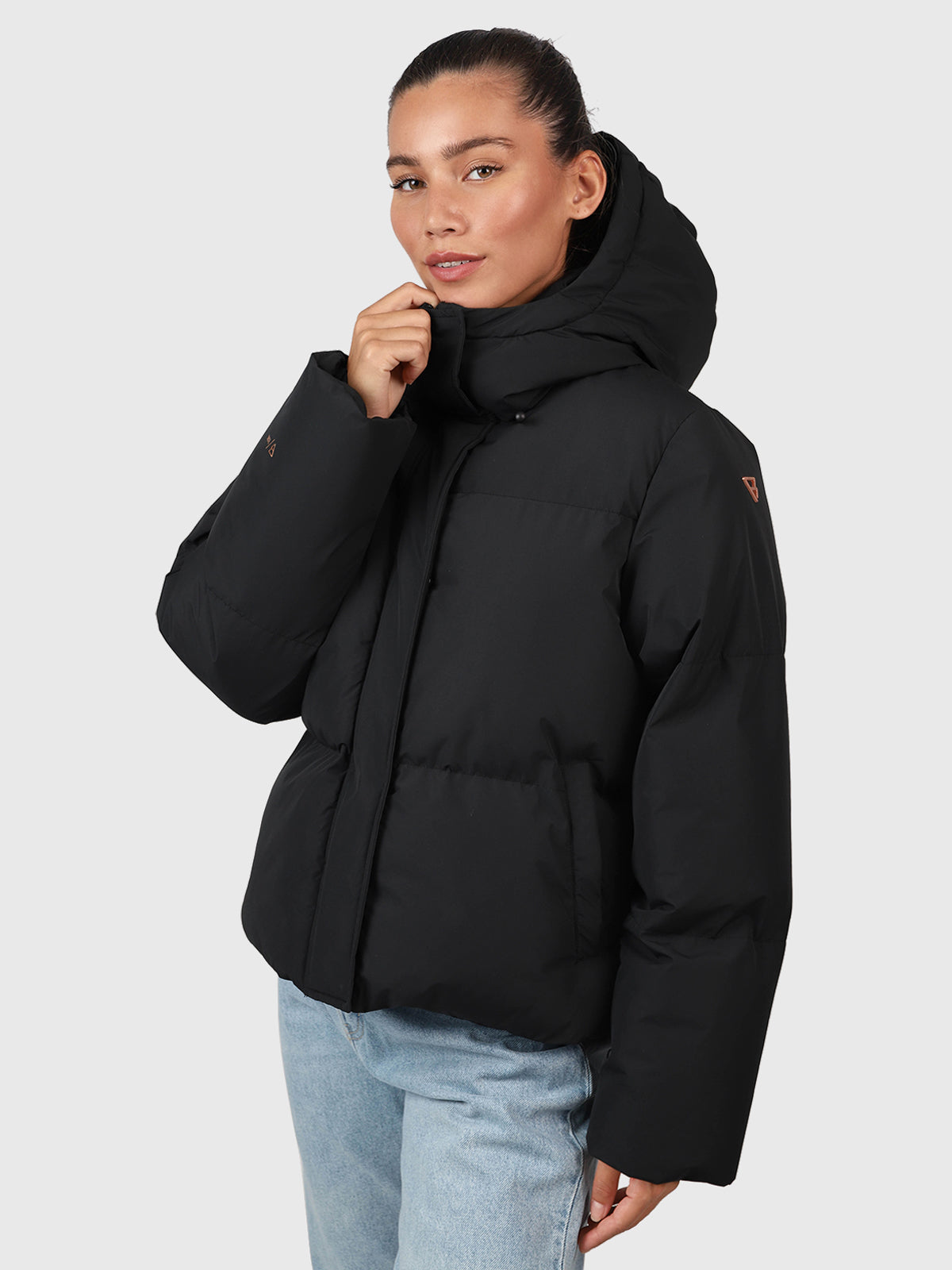 Miri Dames Puffer Jas | Zwart