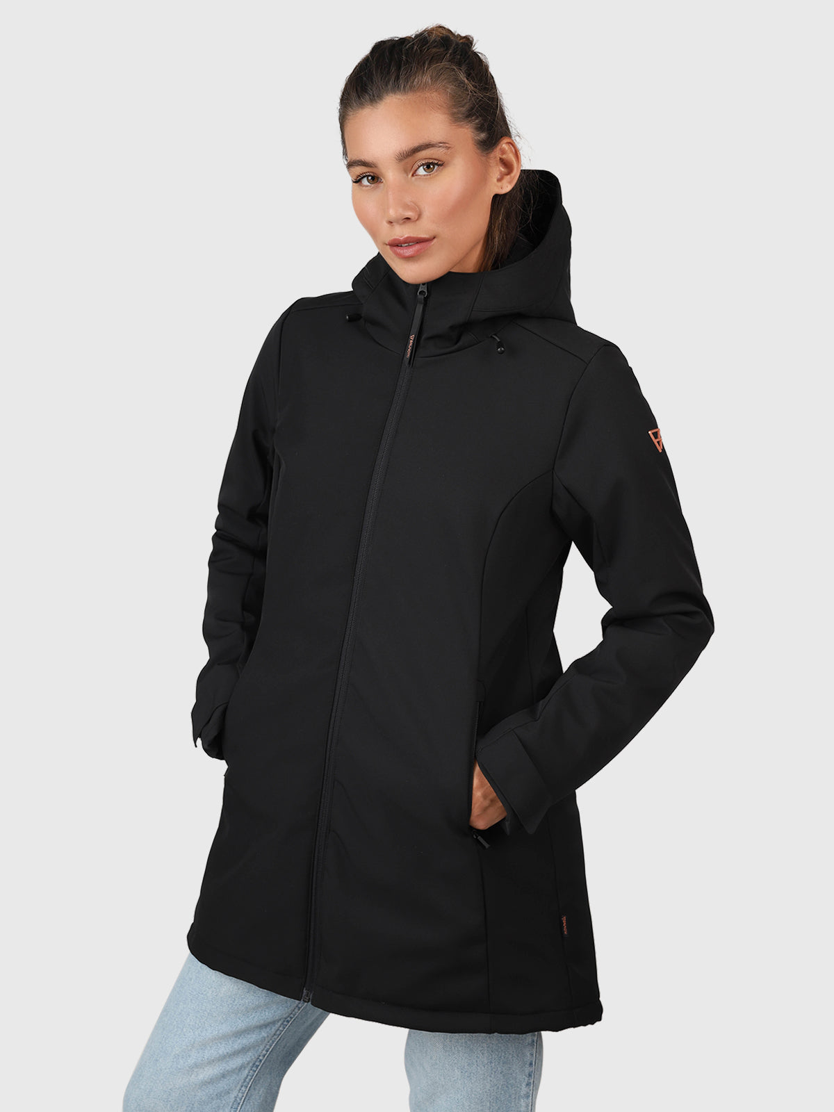 Brunotti Melle Women Long Softshell Jacket Black