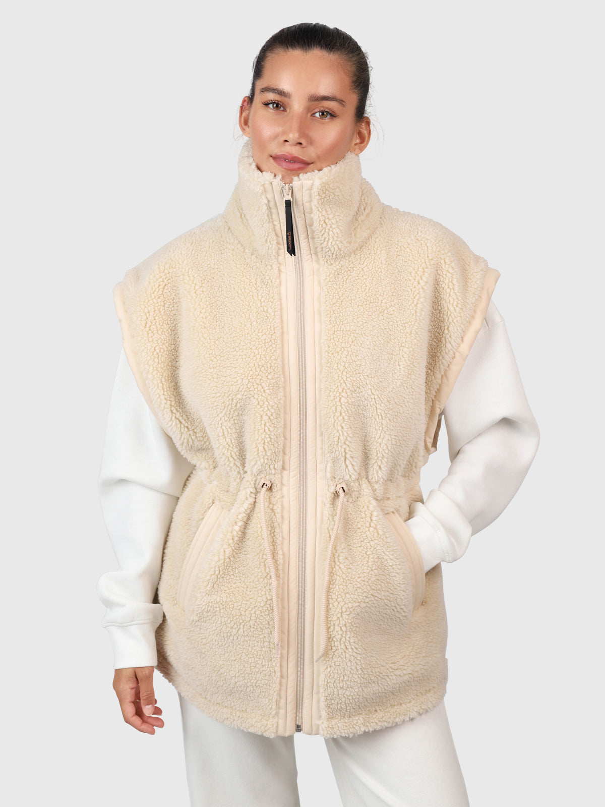 Marie Women Teddy Fleece Bodywarmer | Canvas