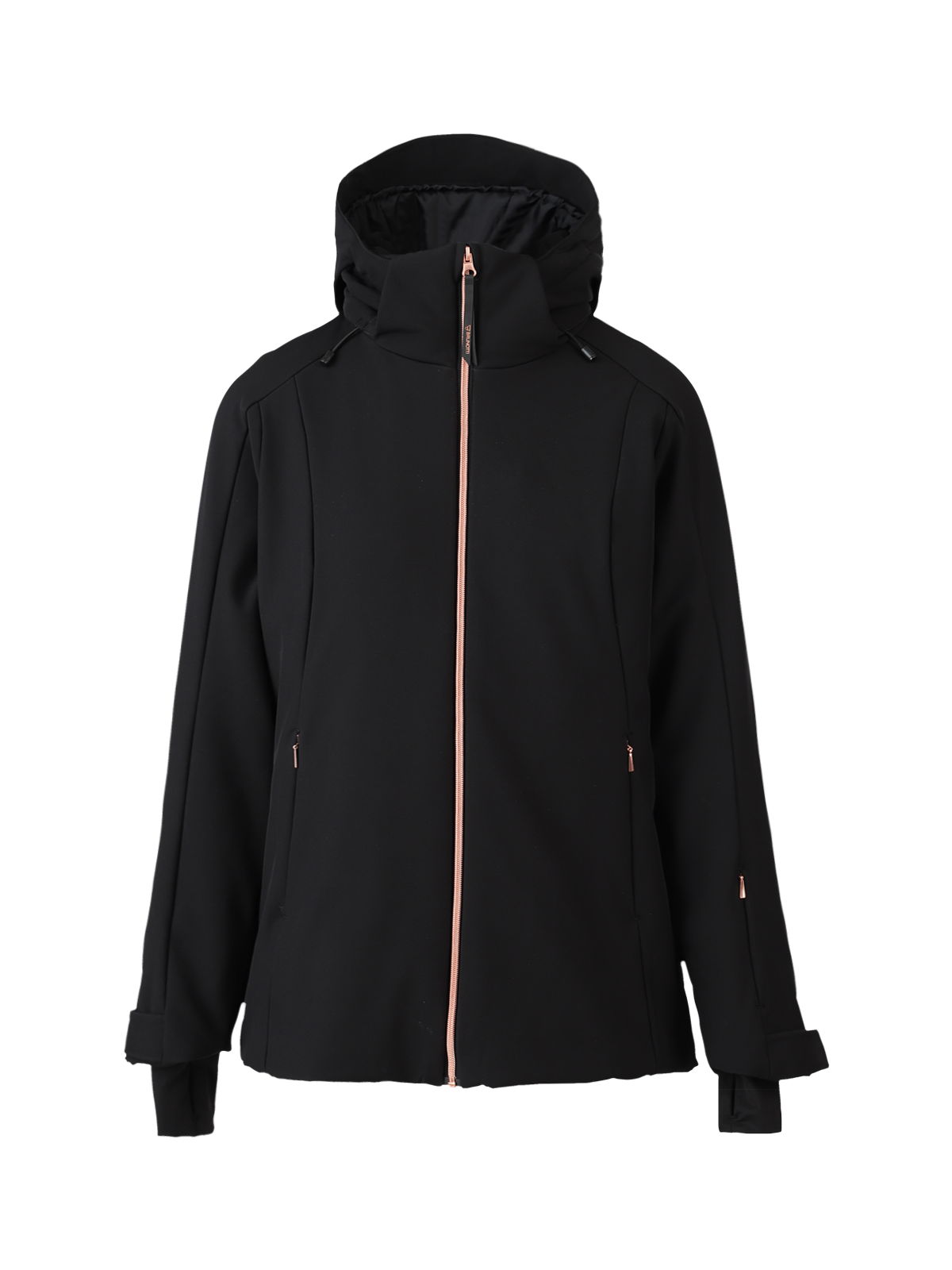 Aria Dames Softshell Ski Jas | Zwart