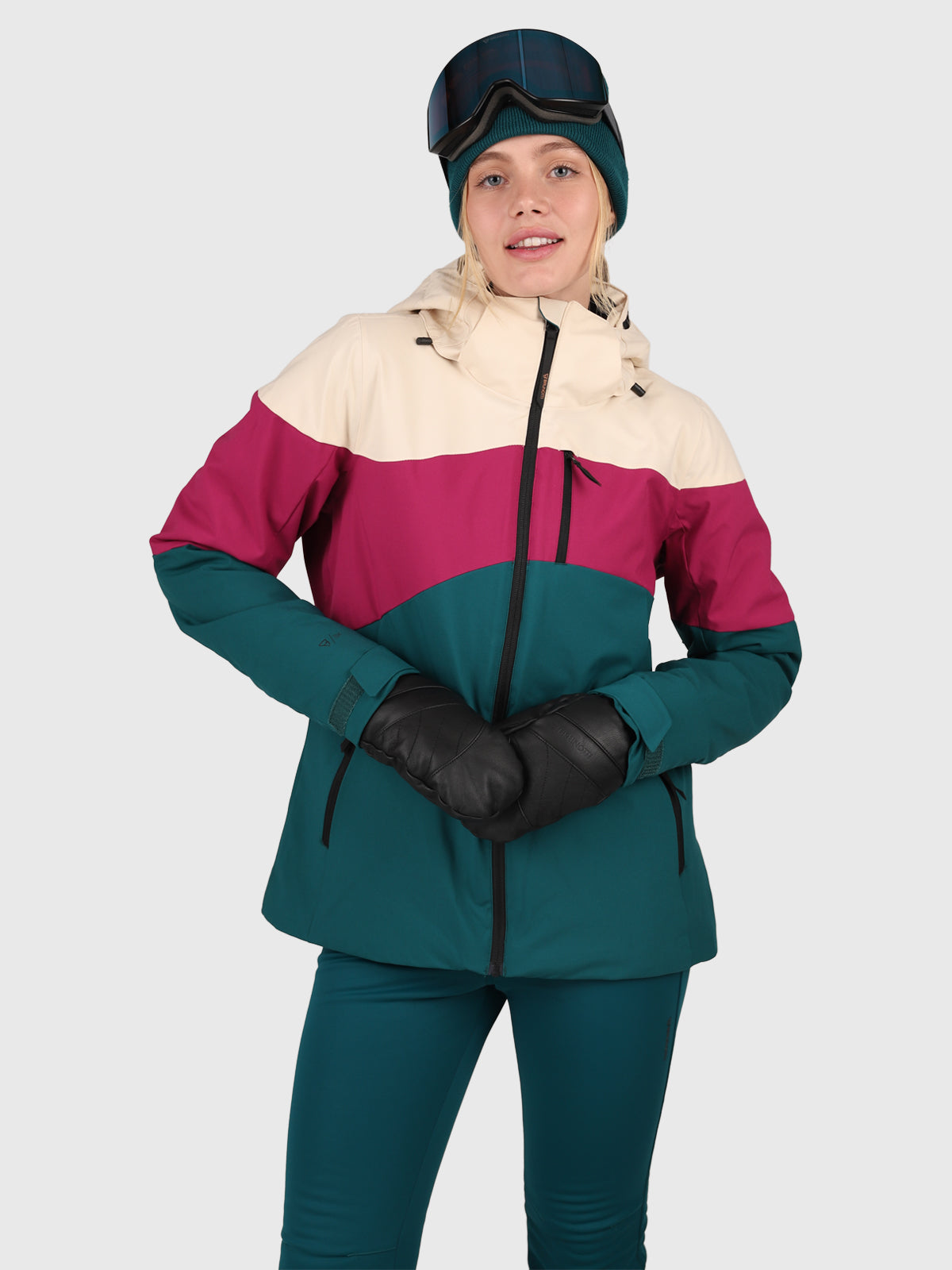 Fastonia Women Snow Jacket | Evergreen