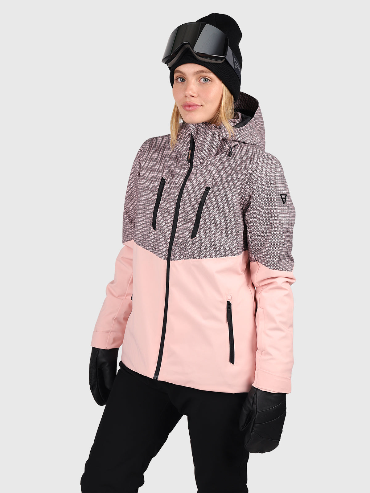 Lattea Women Snow Jacket | Soft Pink