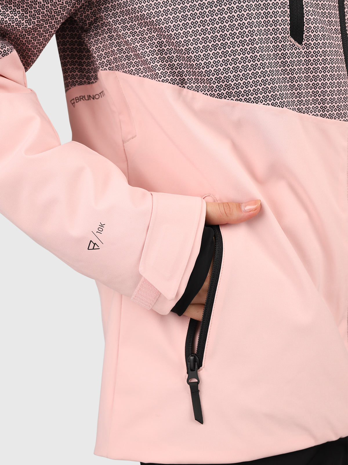 Lattea Women Snow Jacket | Soft Pink