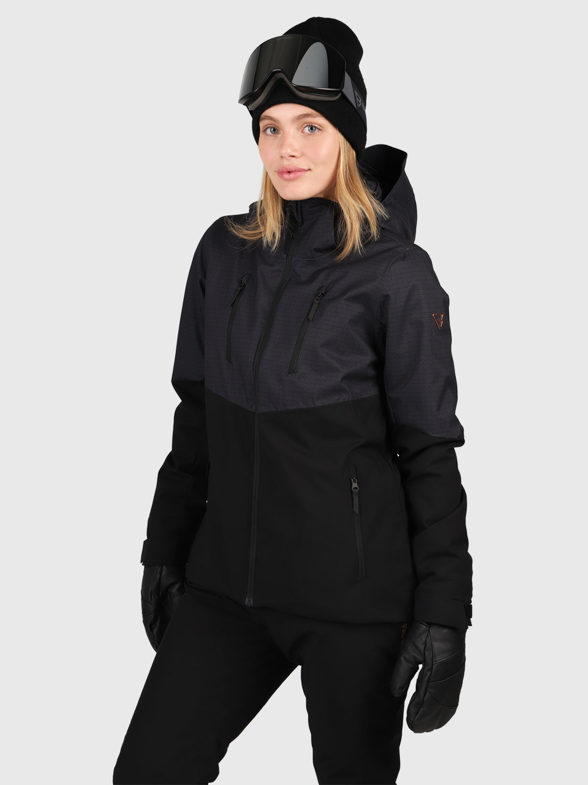 Lattea Dames Ski Jas | Zwart