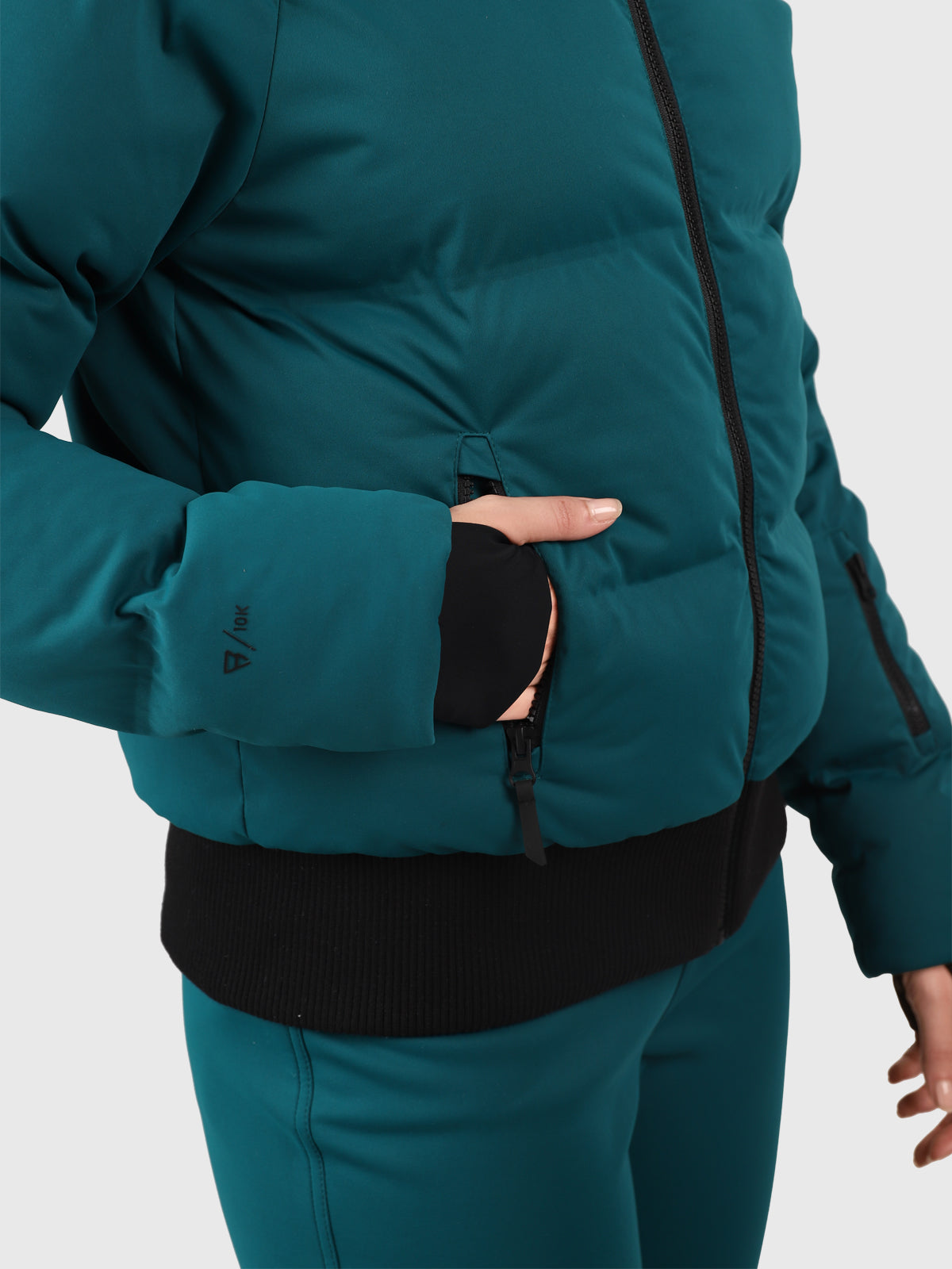 Firecrown Women Puffer Snow Jacket | Evergreen