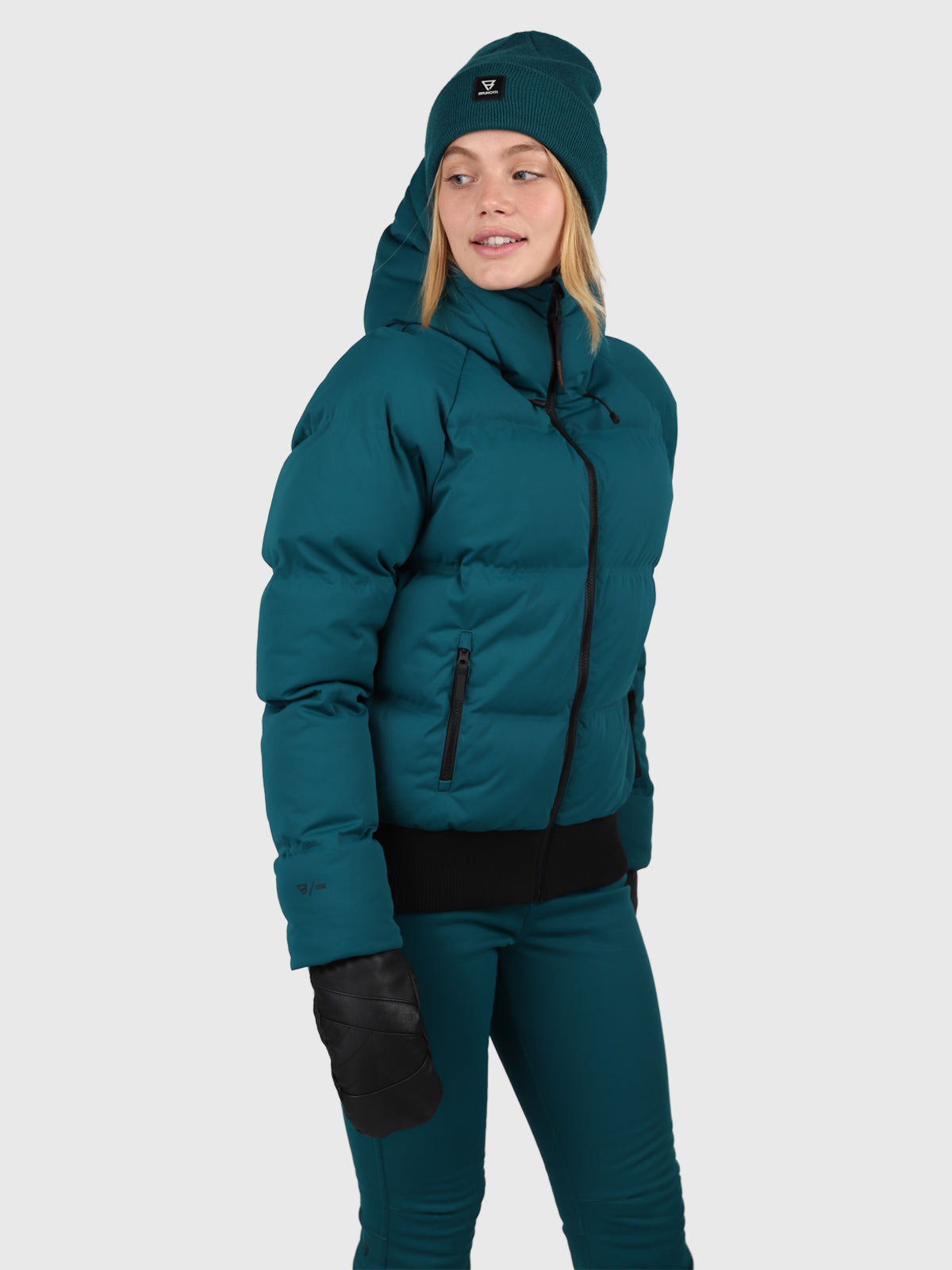 Firecrown Women Puffer Snow Jacket | Evergreen