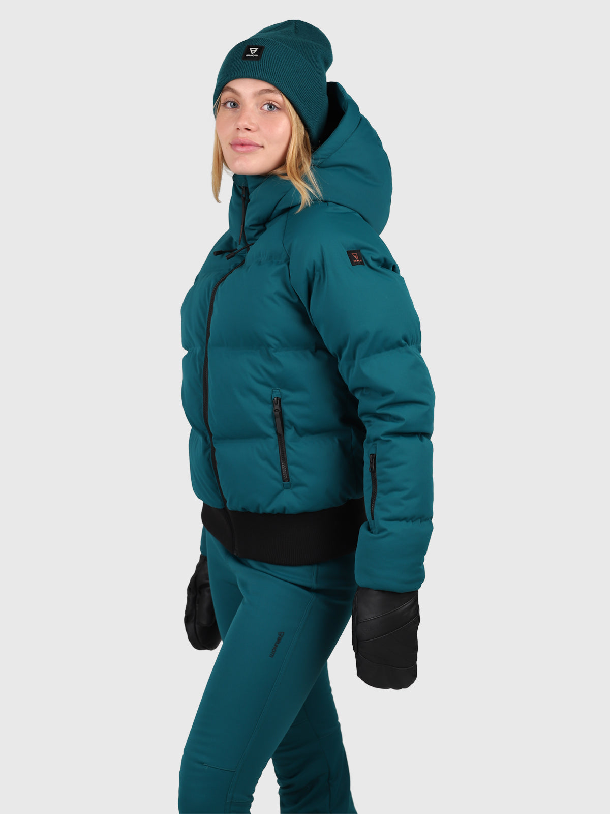 Firecrown Women Puffer Snow Jacket | Evergreen