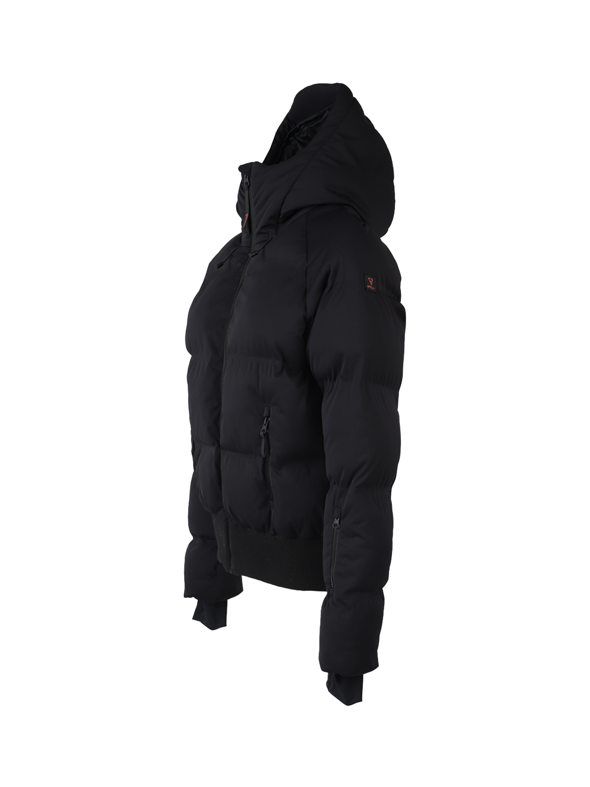 Firecrown Damen Puffer Skijacke | Schwarz