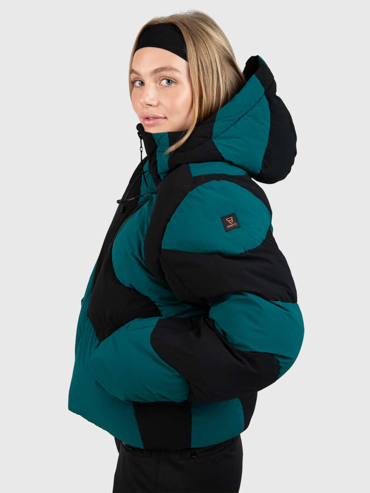 Maryski Women Puffer Snow Jacket | Evergreen