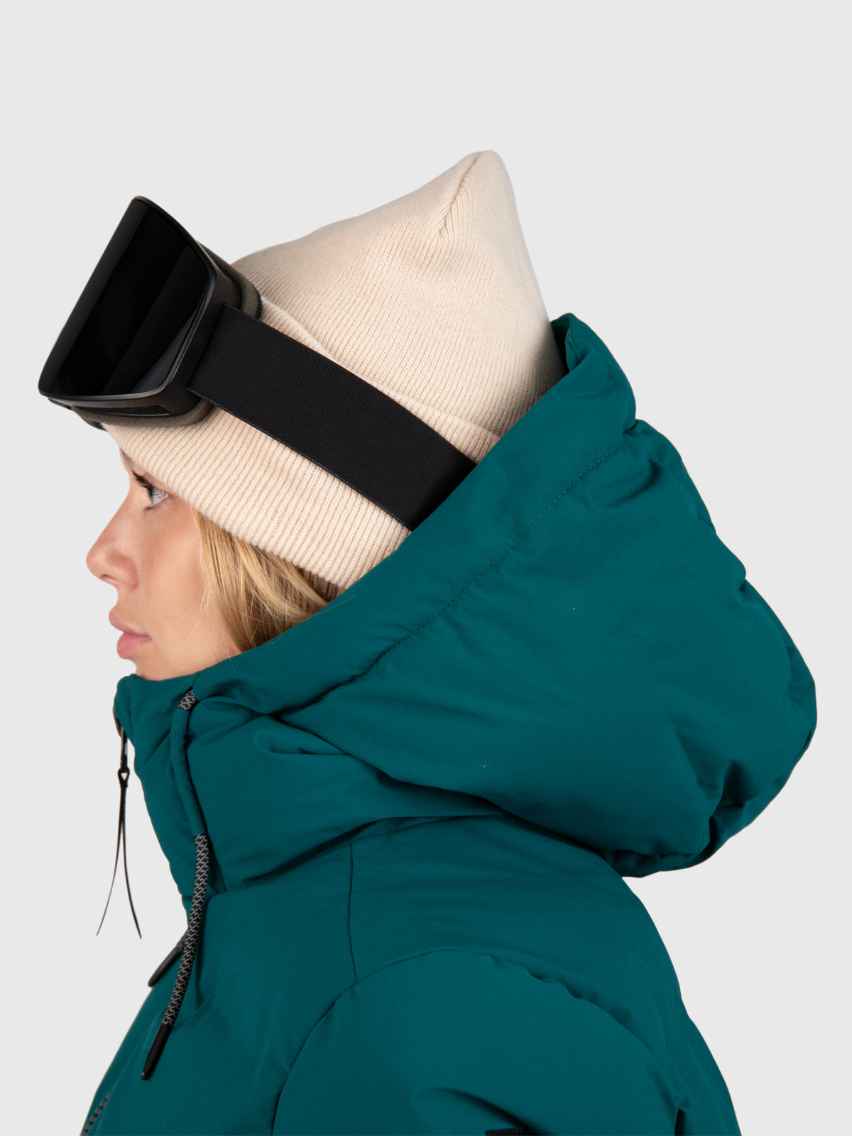 Cypress Dames Puffer Ski Jas | Evergreen