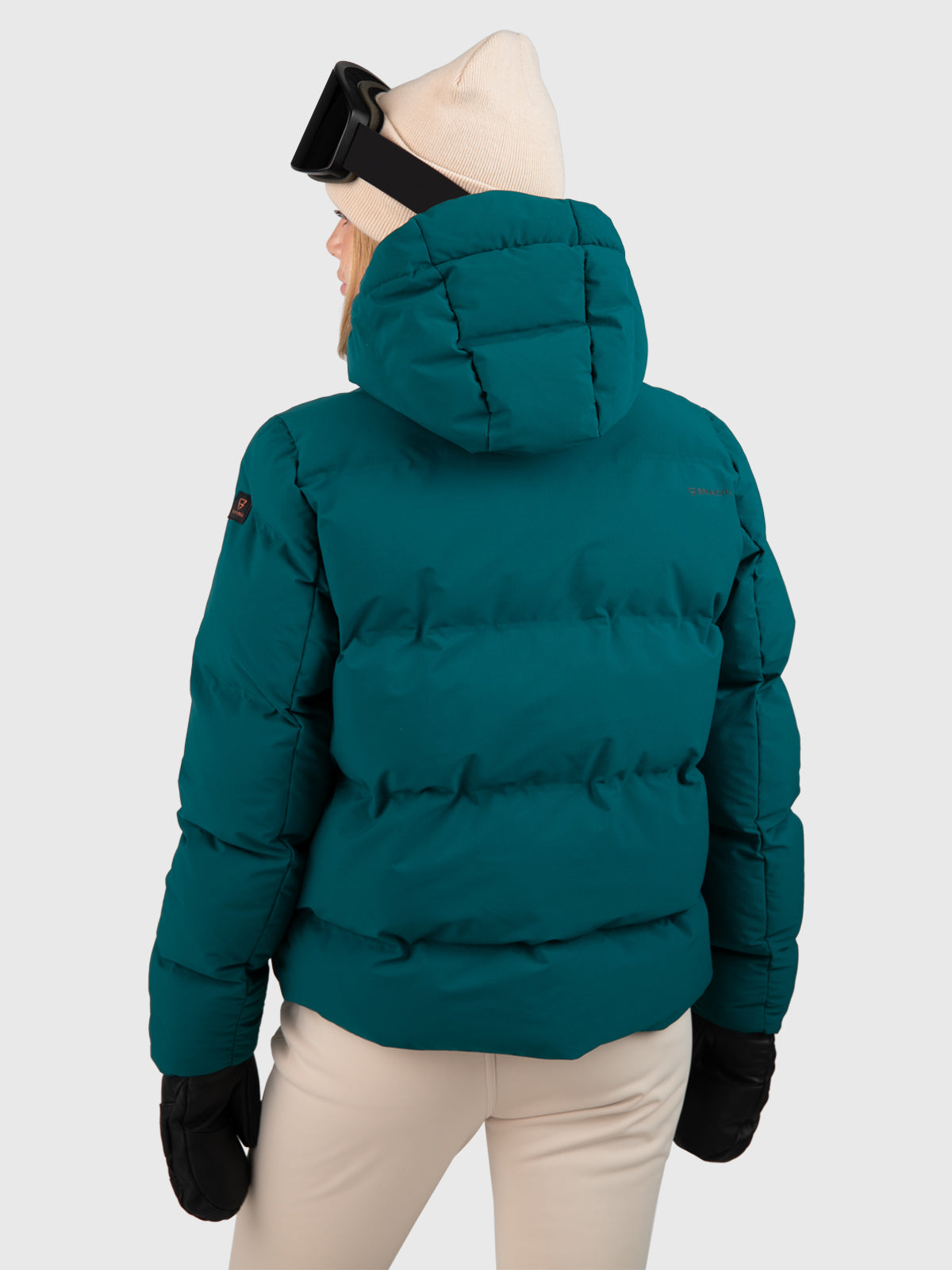 Cypress Damen Puffer Skijacke | Evergreen