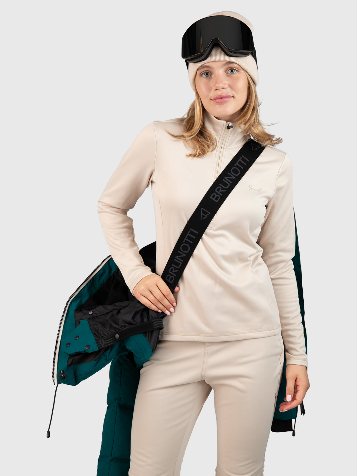 Cypress Dames Puffer Ski Jas | Evergreen