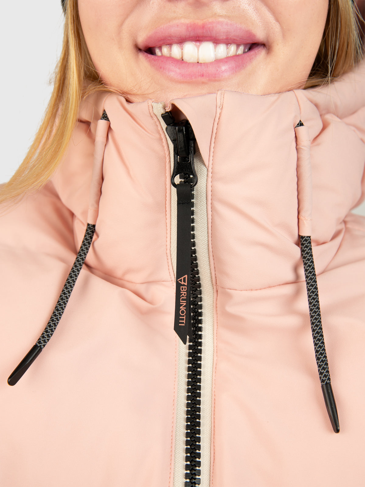 Cypress Damen Puffer Skijacke | Soft Pink