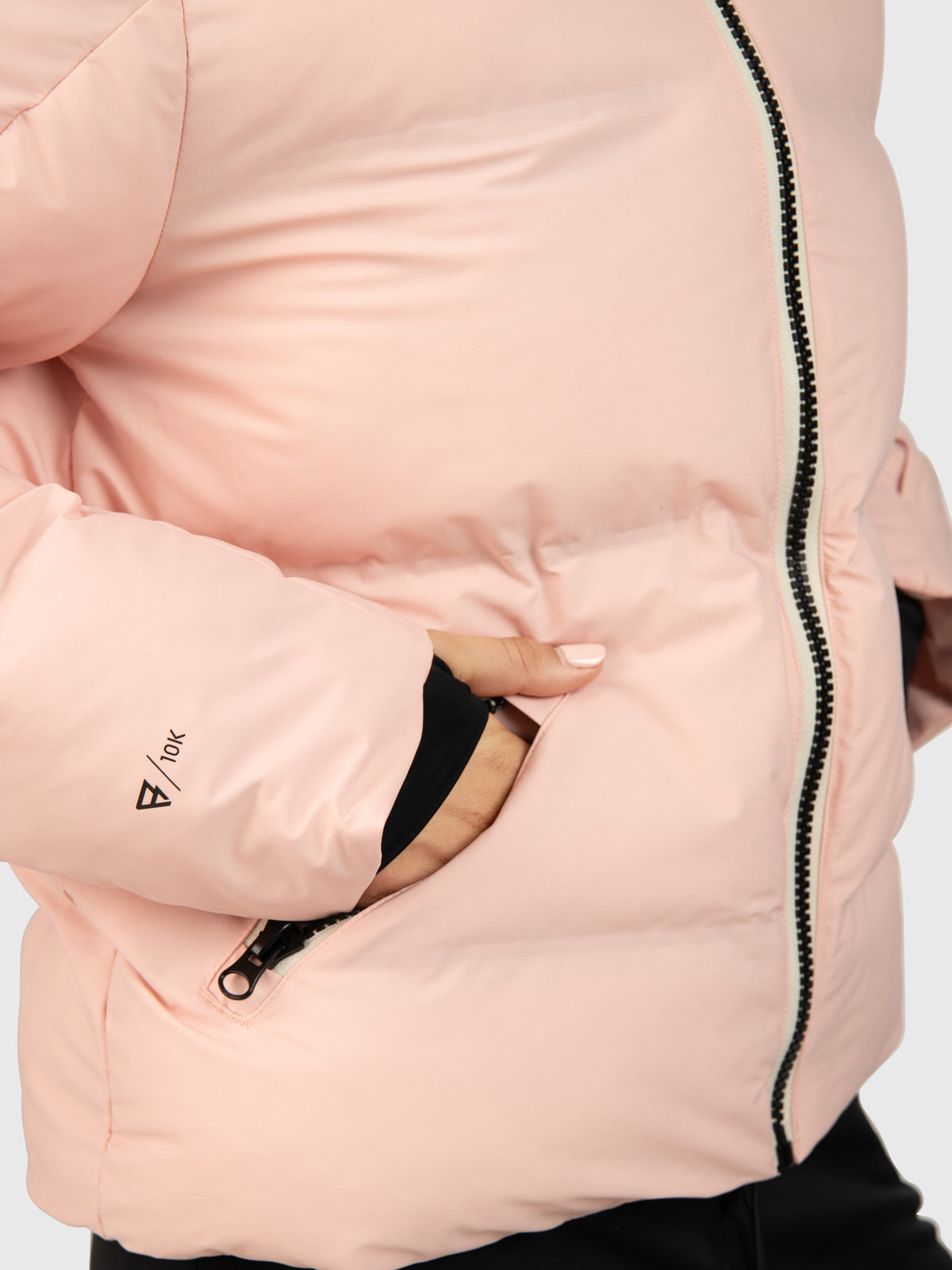 Cypress Dames Puffer Ski Jas | Soft Pink