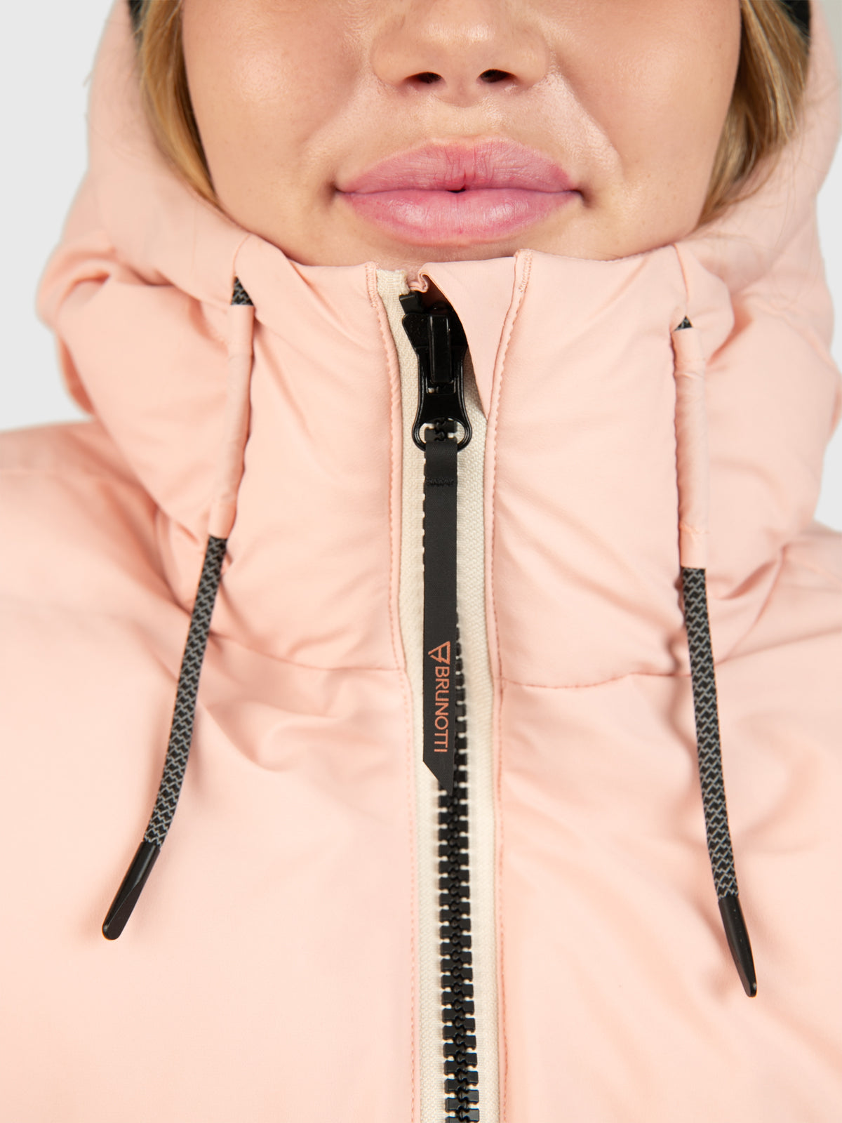 Cypress Damen Puffer Skijacke | Soft Pink