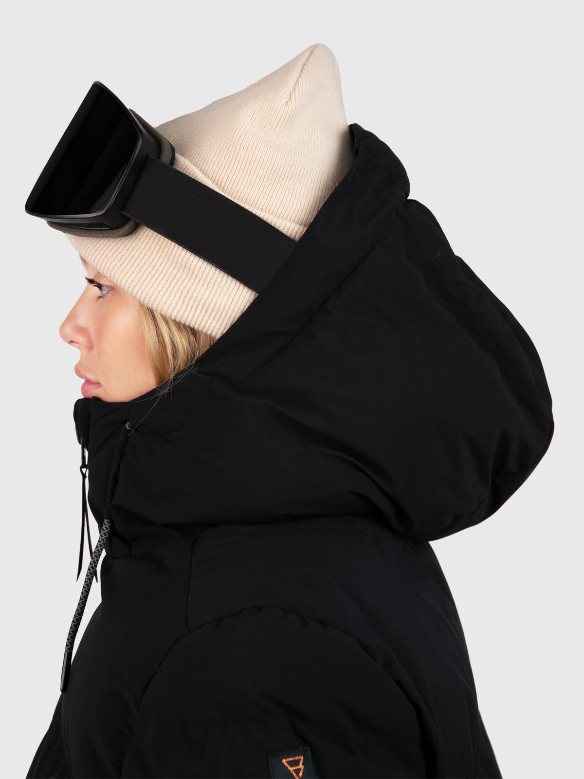 Cypress Dames Puffer Ski Jas | Zwart