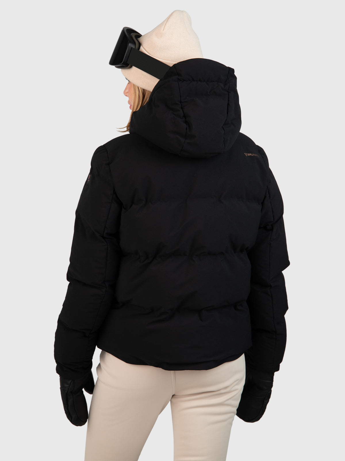 Cypress Damen Puffer Skijacke | Schwarz